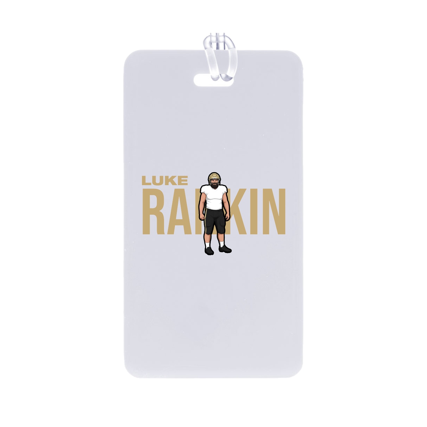 Bag Tag — Player Name in Classic