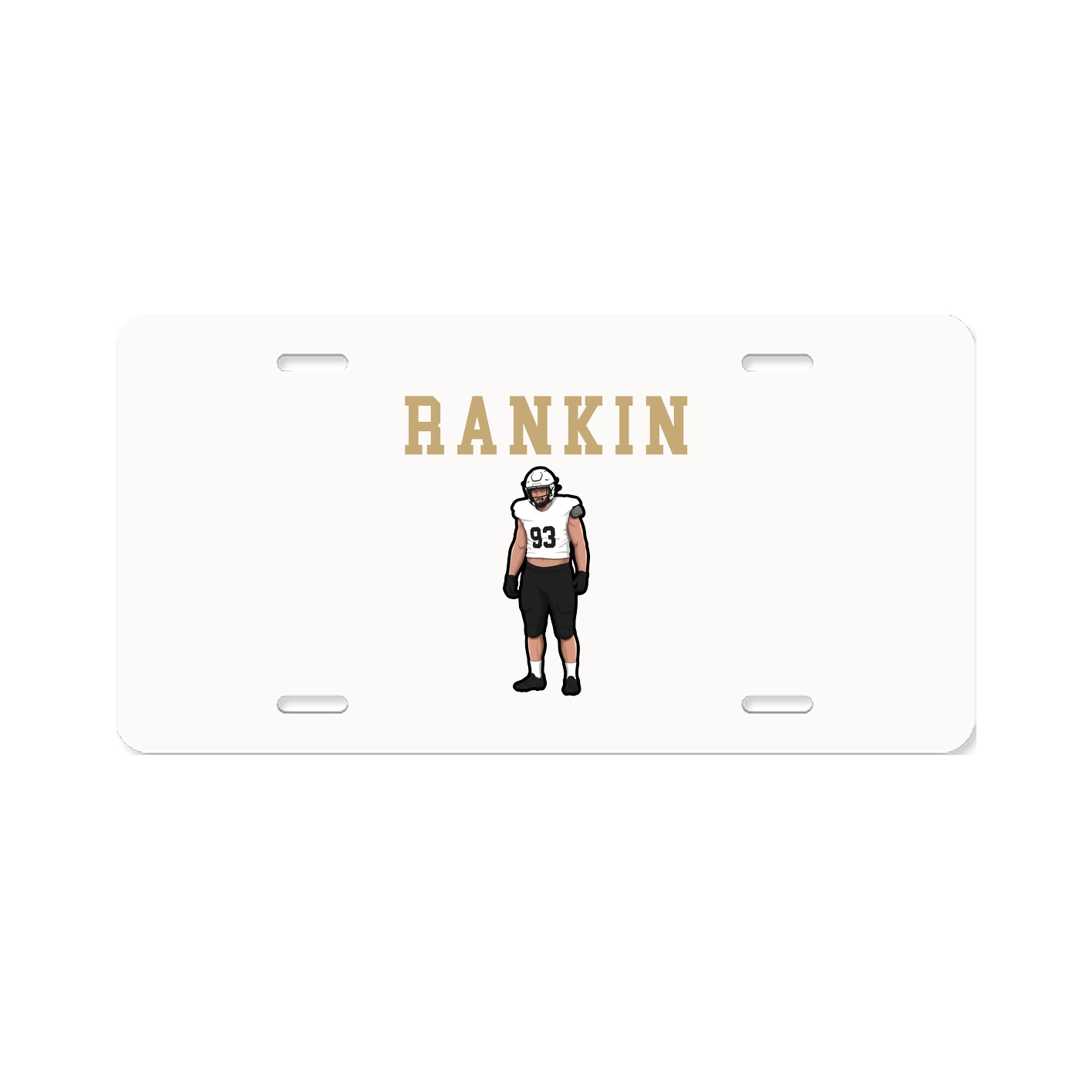 License Plate — Shirsey in Classic