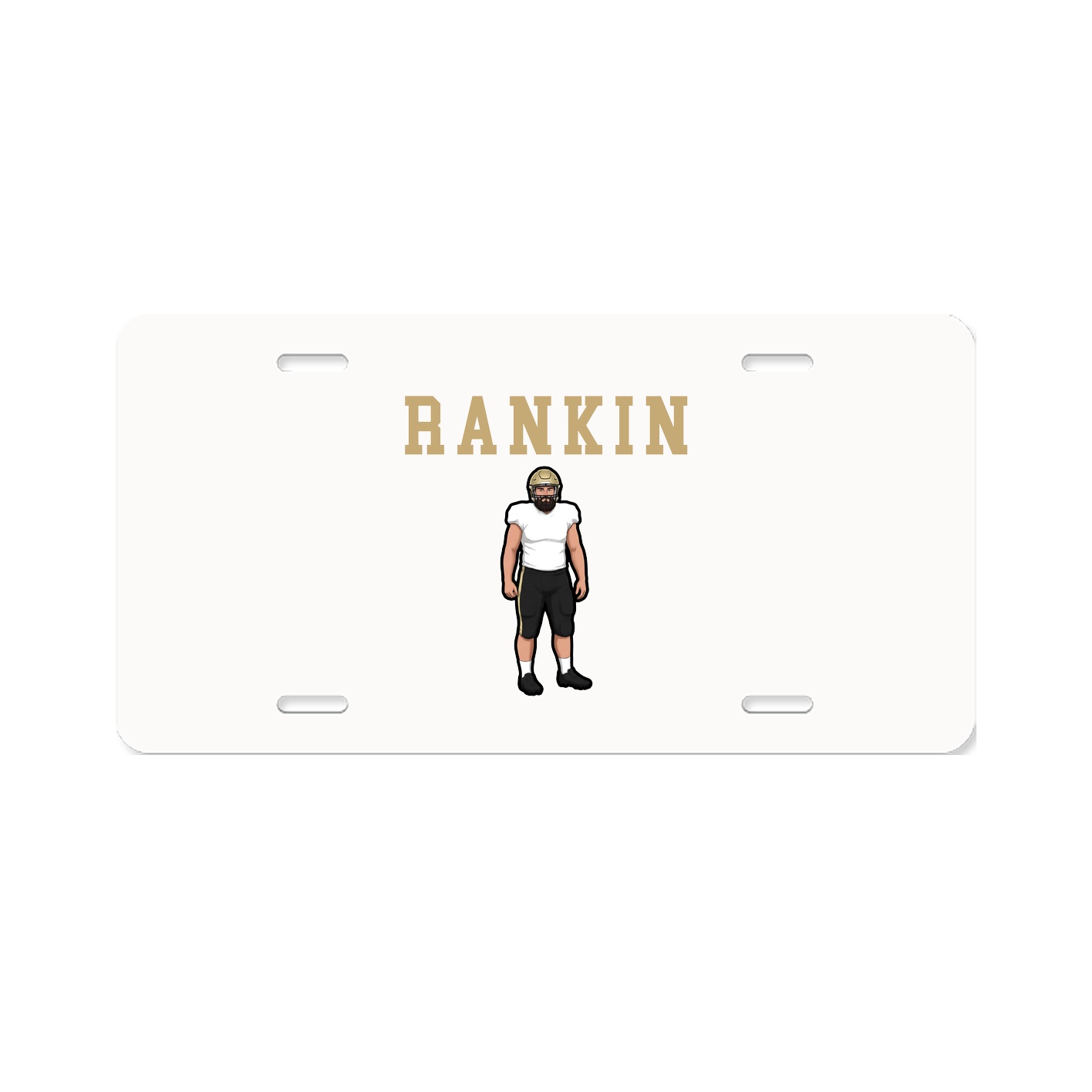 License Plate — Shirsey in Classic