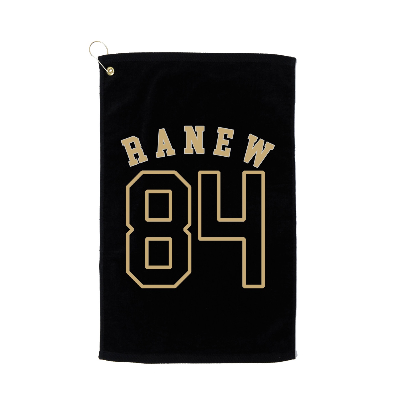 Golf Towel — Shirsey Arch in Black
