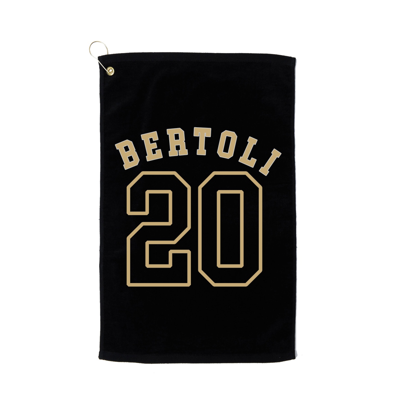 Golf Towel — Shirsey Arch in Black