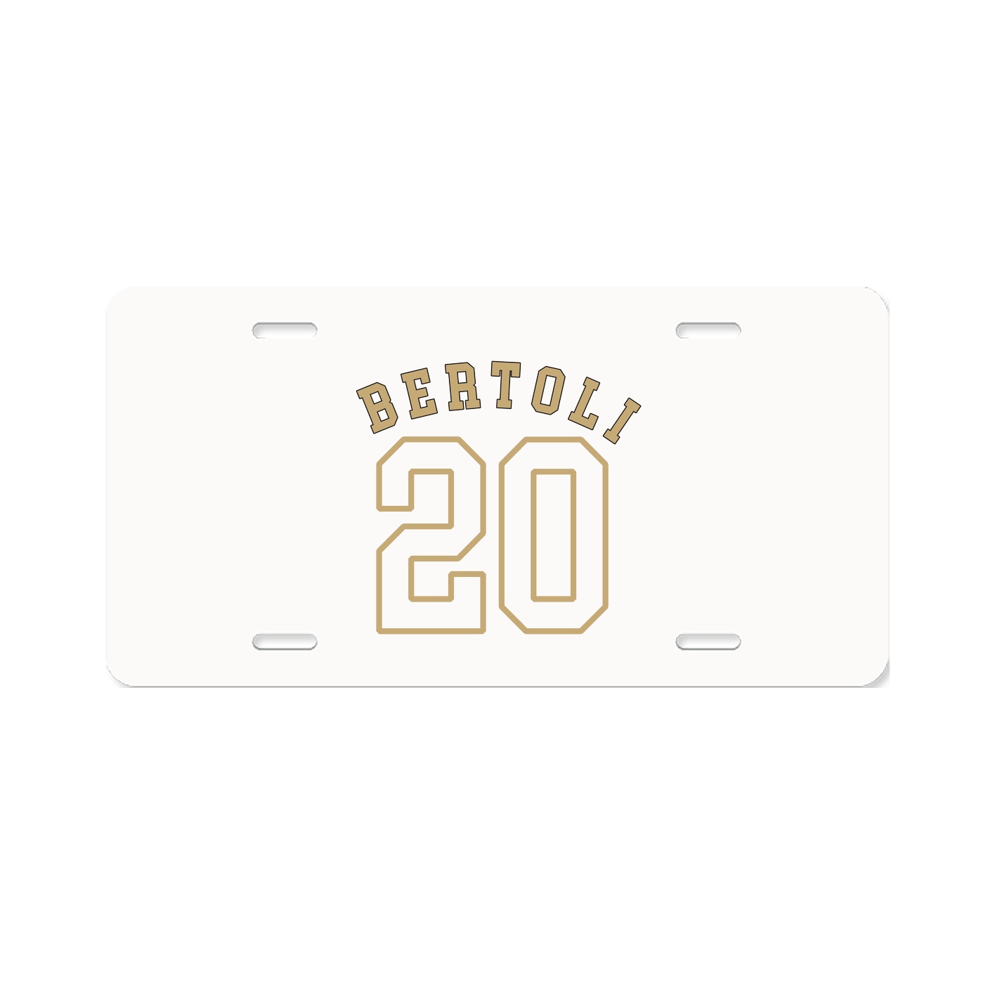 License Plate — Shirsey Arch in Classic