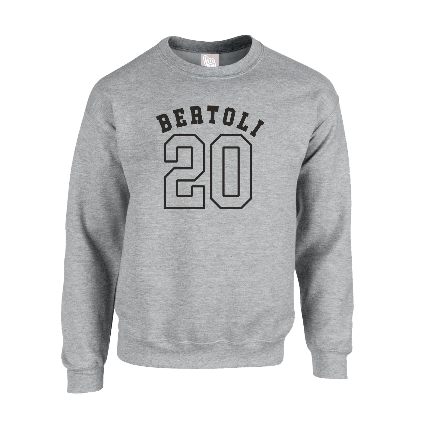 Fleece Crew — Shirsey Arch in Grey