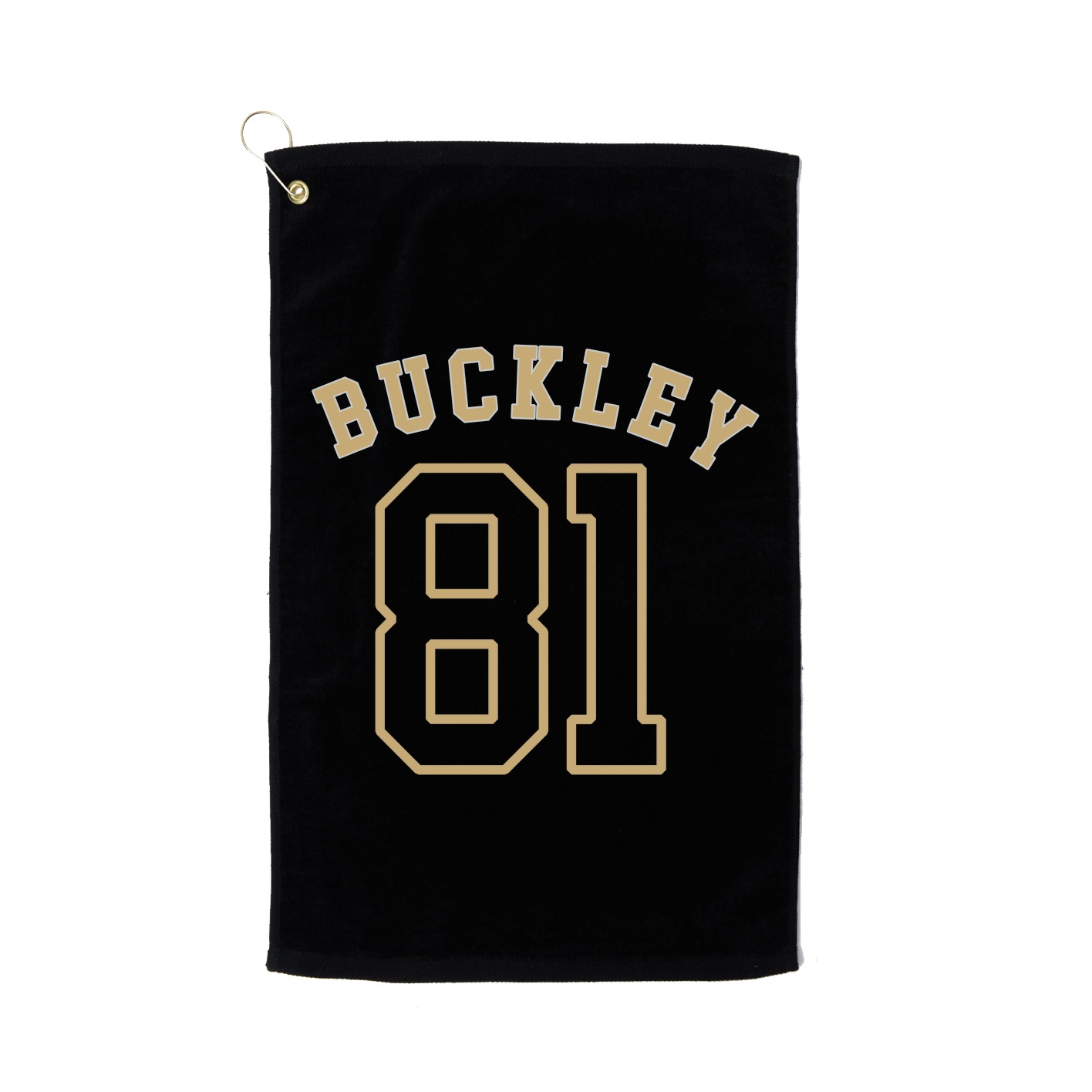 Golf Towel — Shirsey Arch in Black