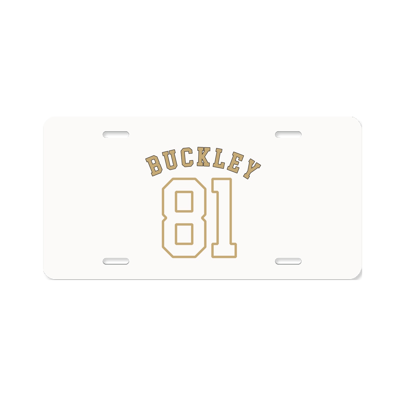 License Plate — Shirsey Arch in Classic