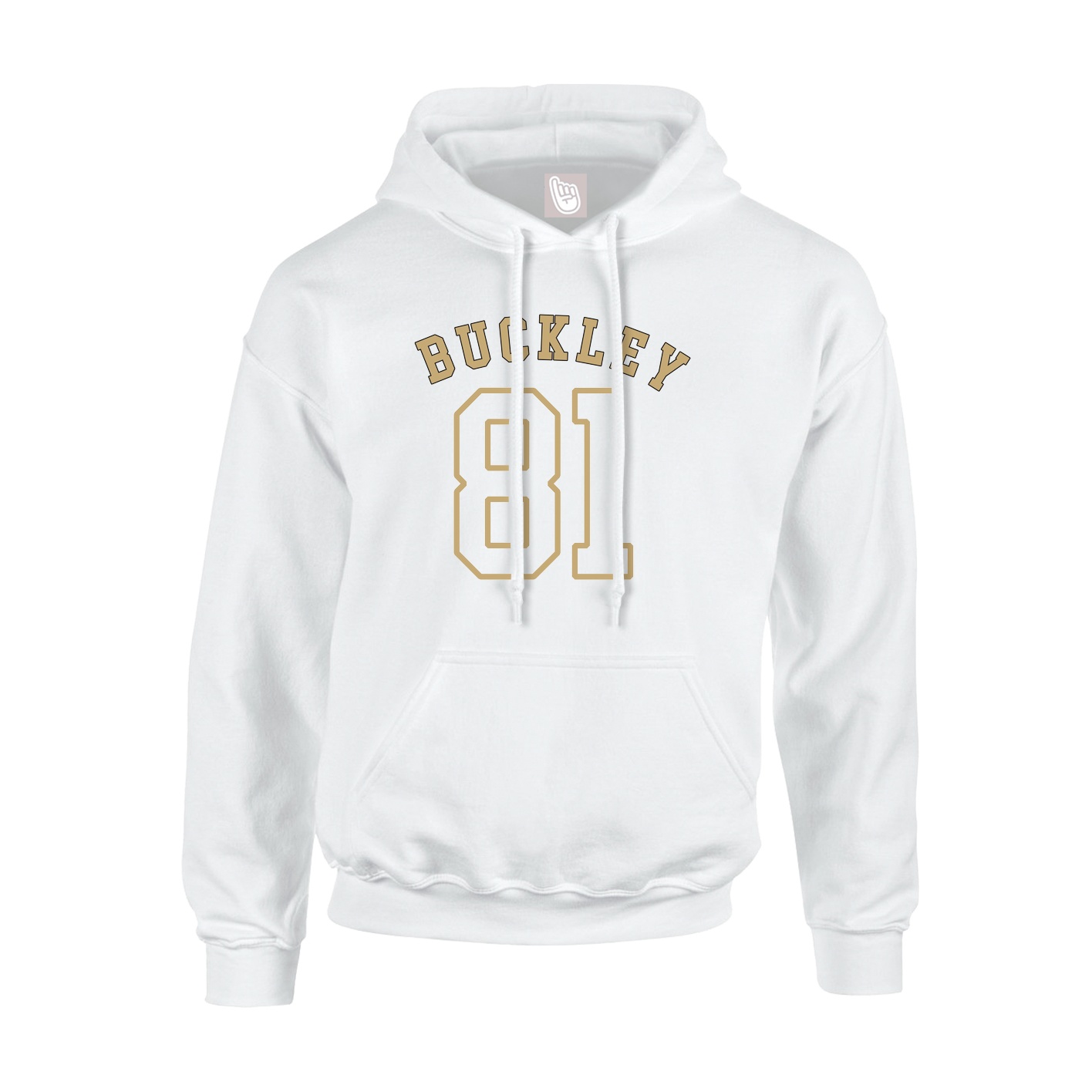 Hoodie — Shirsey Arch in White