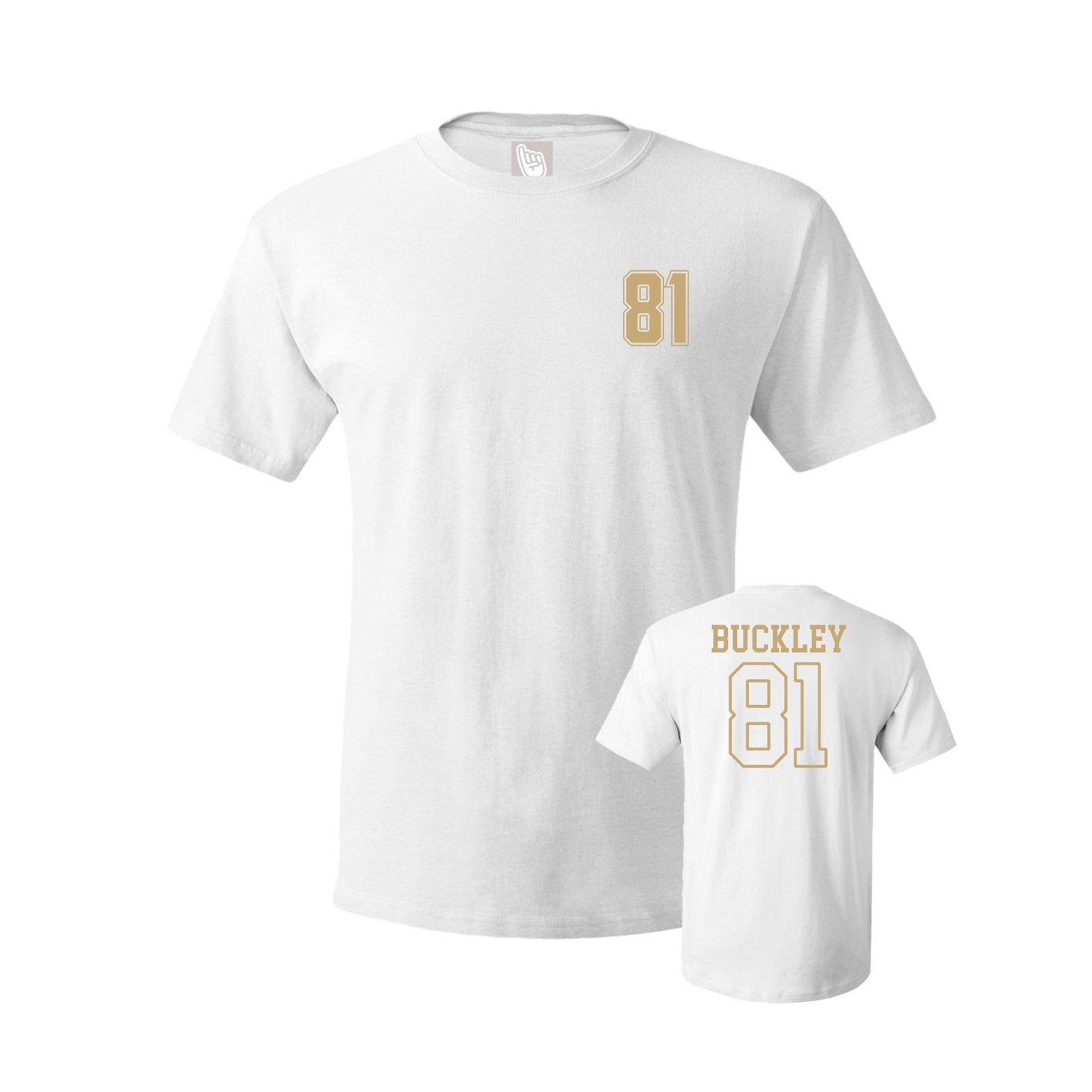 Tee — Chest Back in White