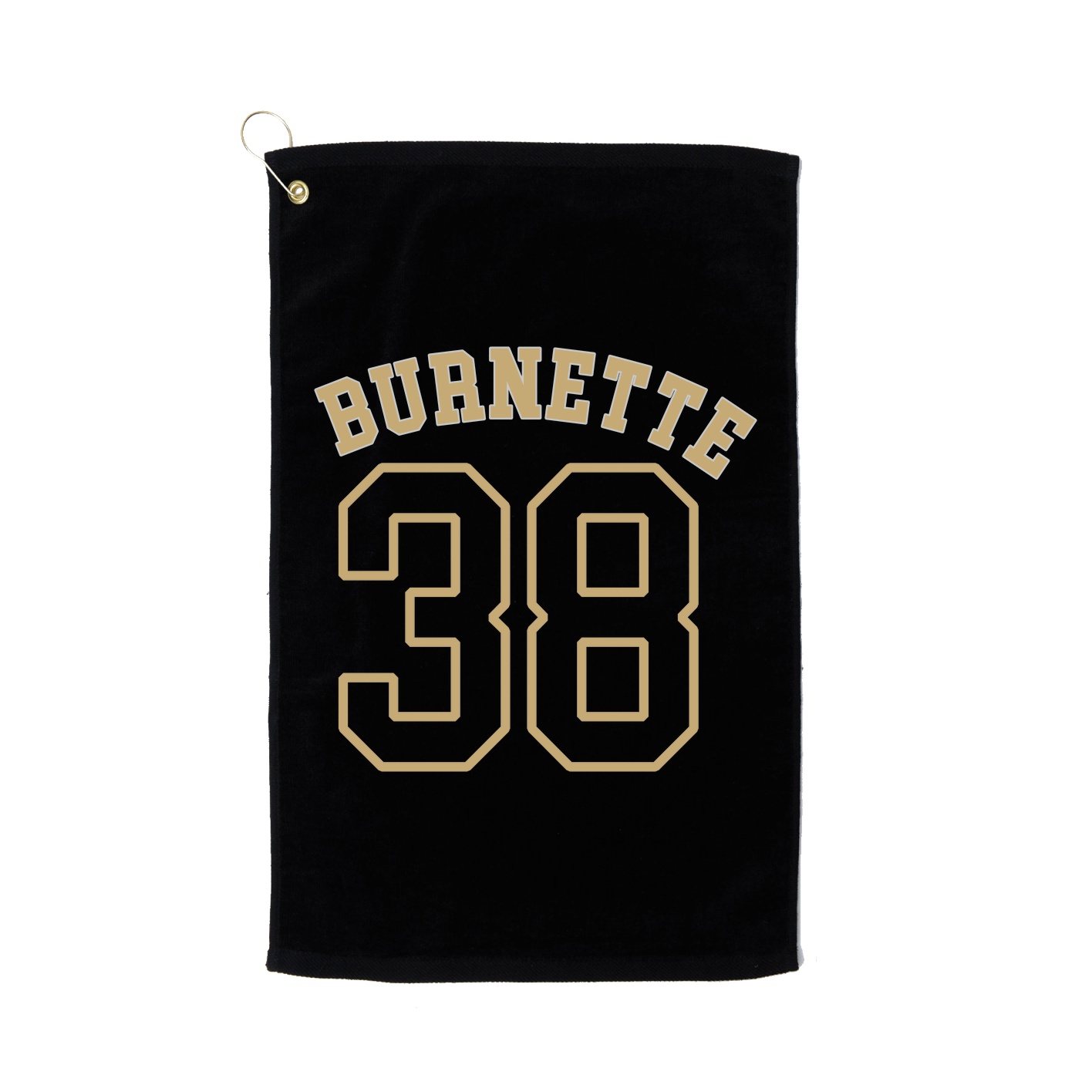 Golf Towel — Shirsey Arch in Black