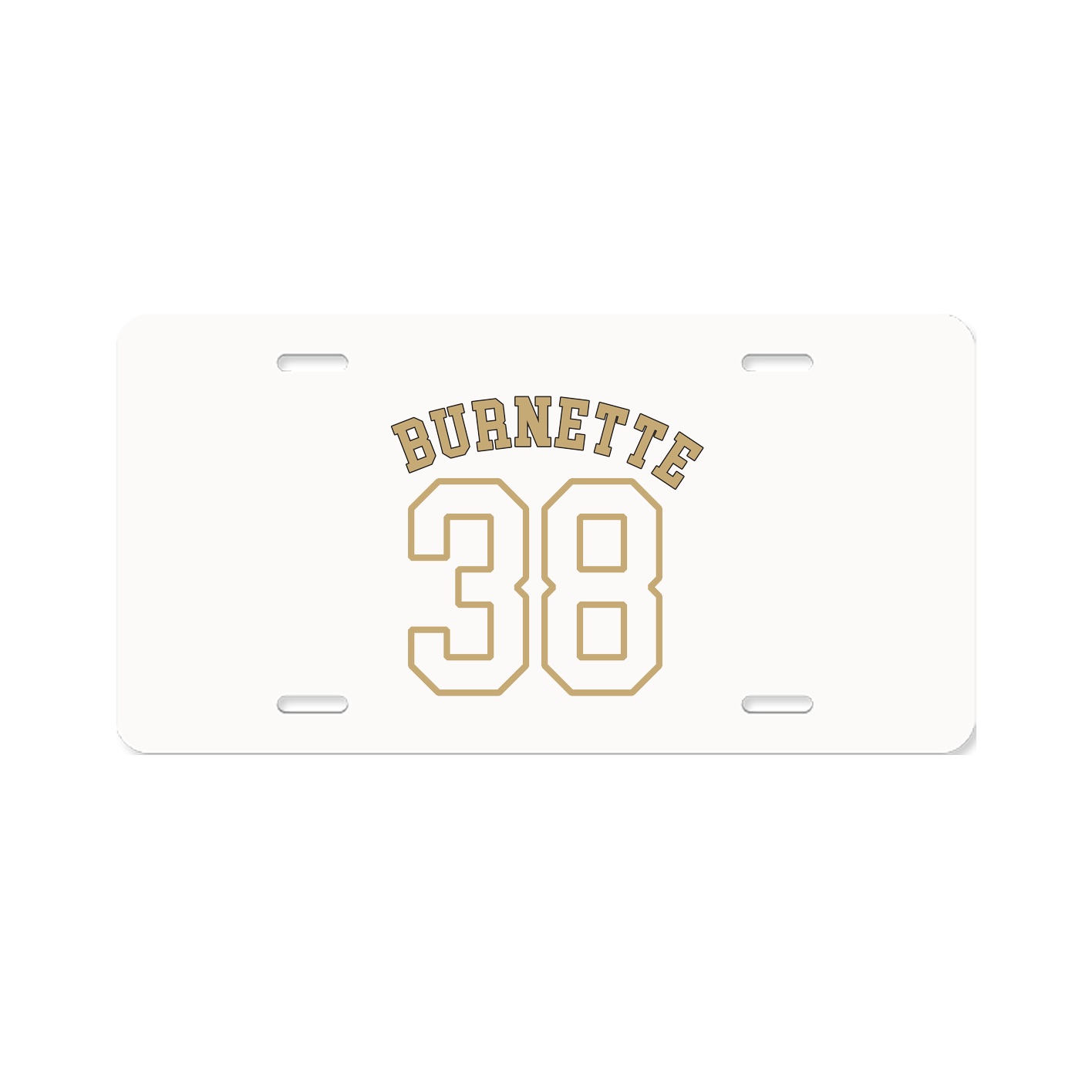 License Plate — Shirsey Arch in Classic