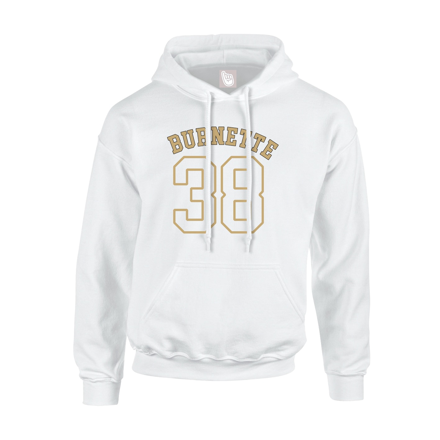 Hoodie — Shirsey Arch in White