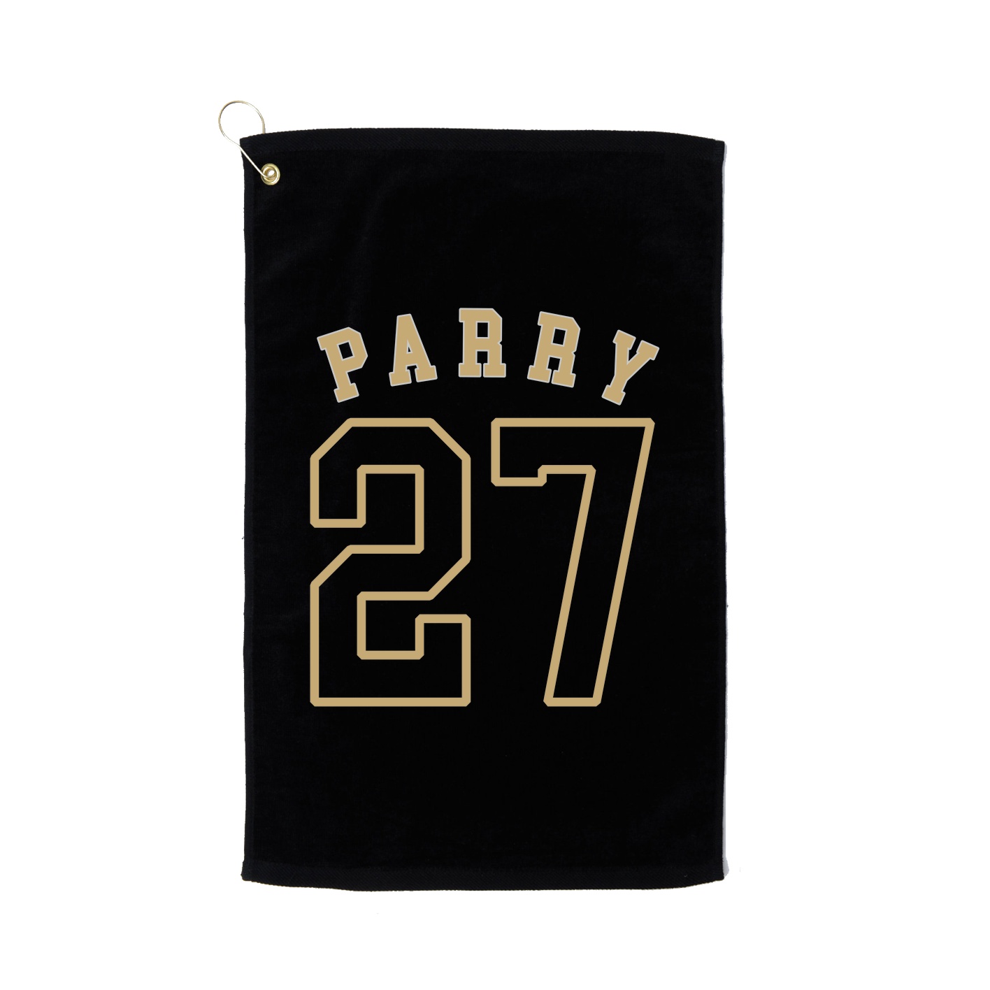 Golf Towel — Shirsey Arch in Black