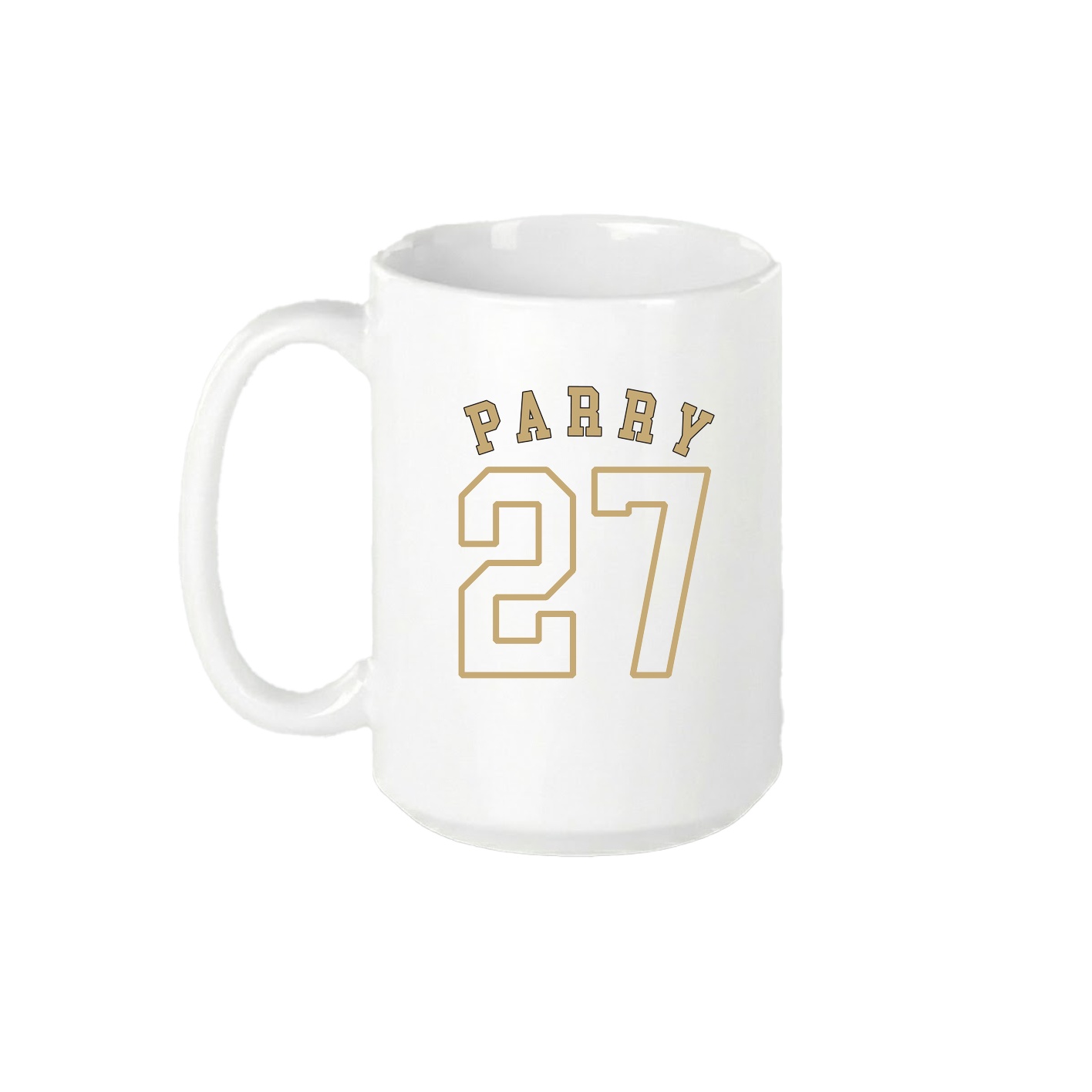 15oz Coffee Mug — Shirsey Arch in White