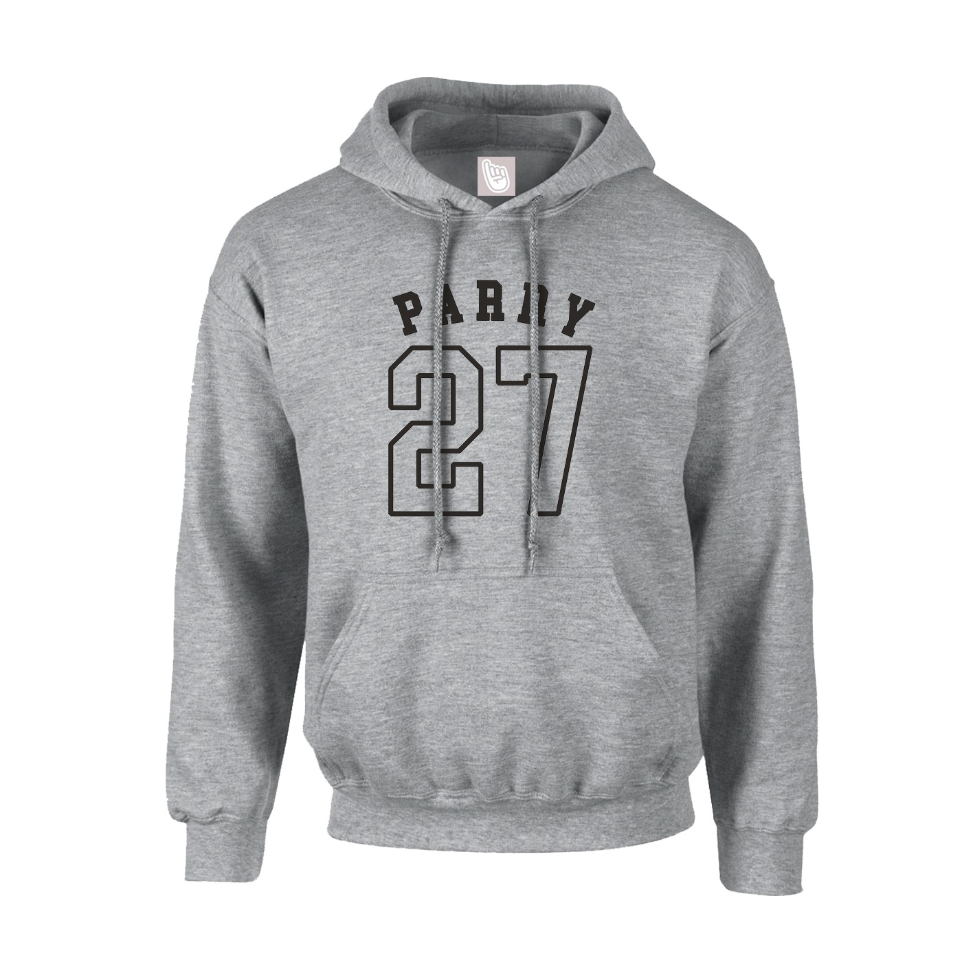 Youth Hoodie — Shirsey Arch in Grey
