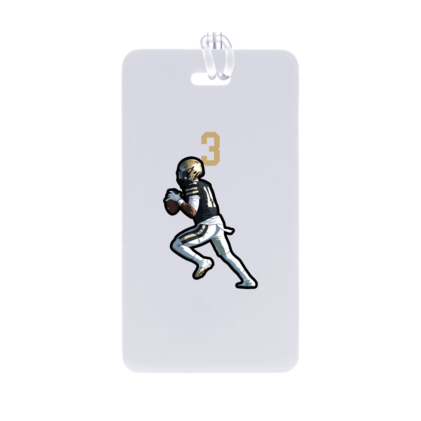 Bag Tag — Number Top in Classic