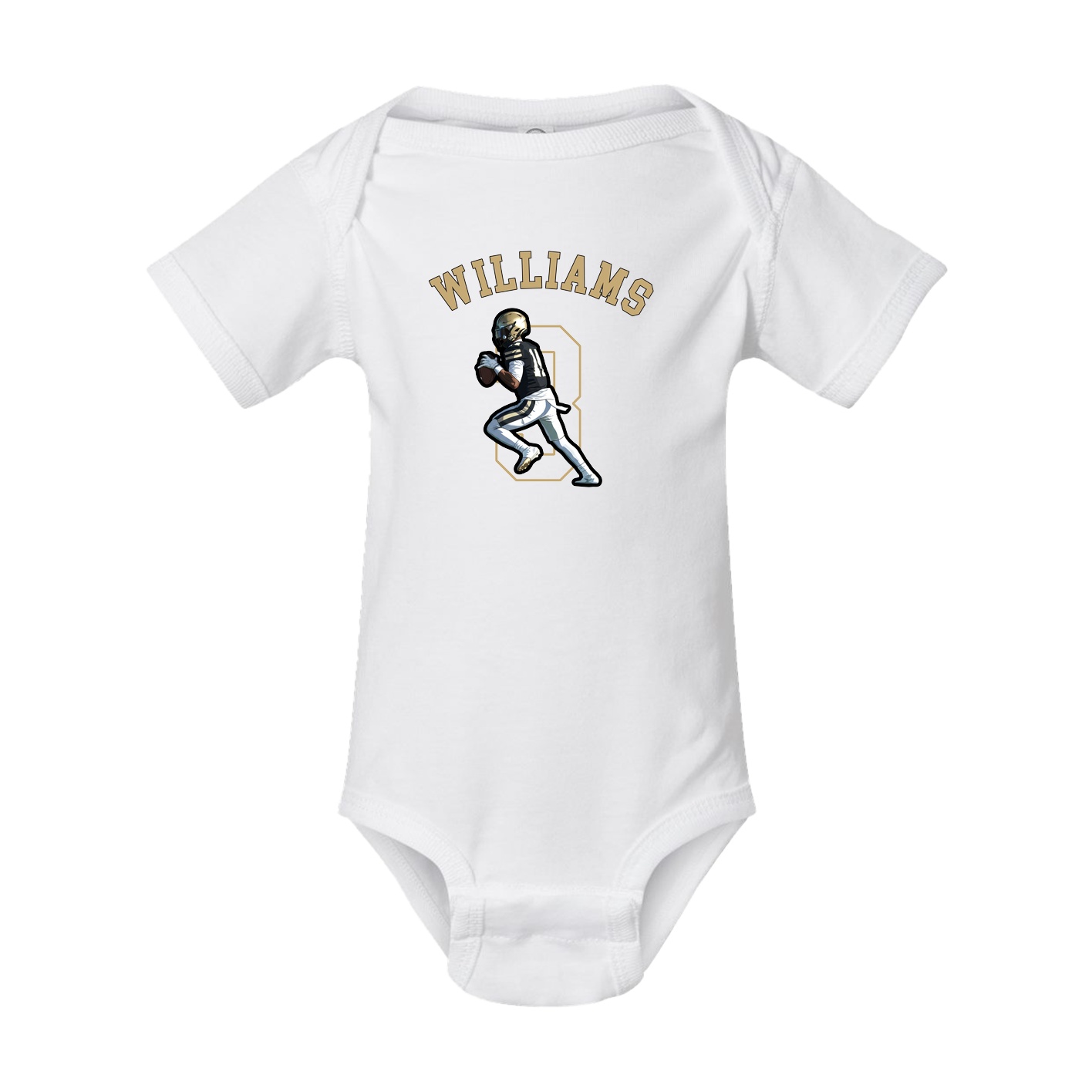 Baby Onesie — Shirsey Arch in White
