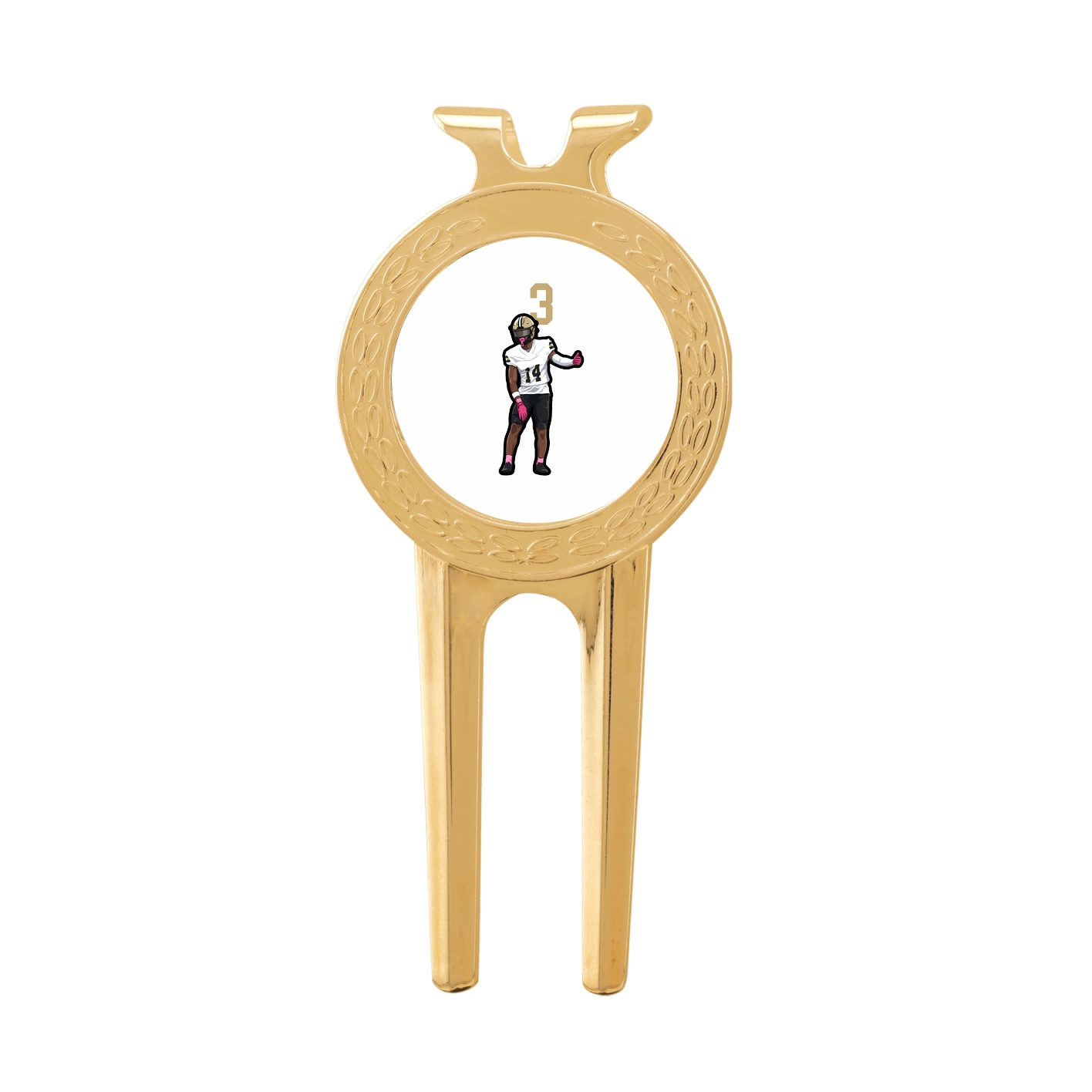 Divot Tool with Ball Marker — Number Top in Classic