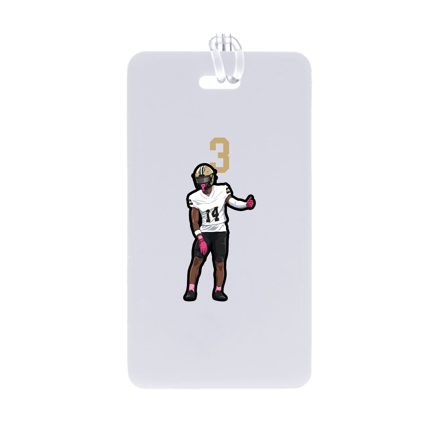 Bag Tag — Number Top in Classic