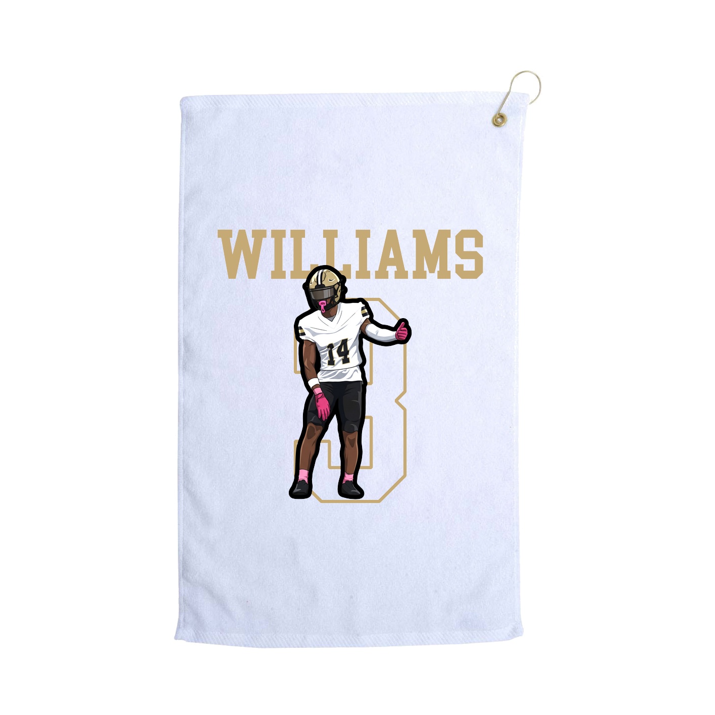 Golf Towel — Shirsey in White