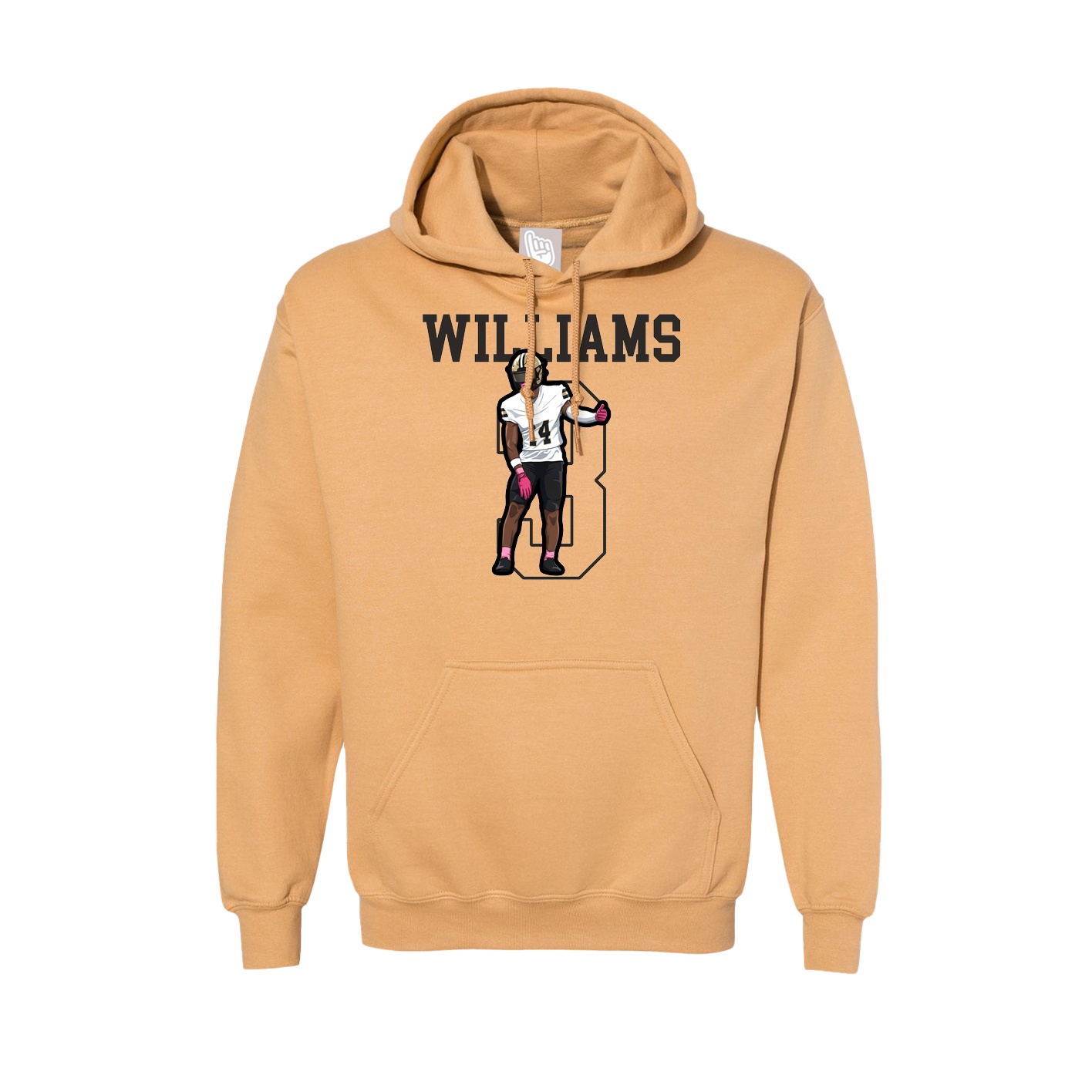 Hoodie — Shirsey in Vegas Gold