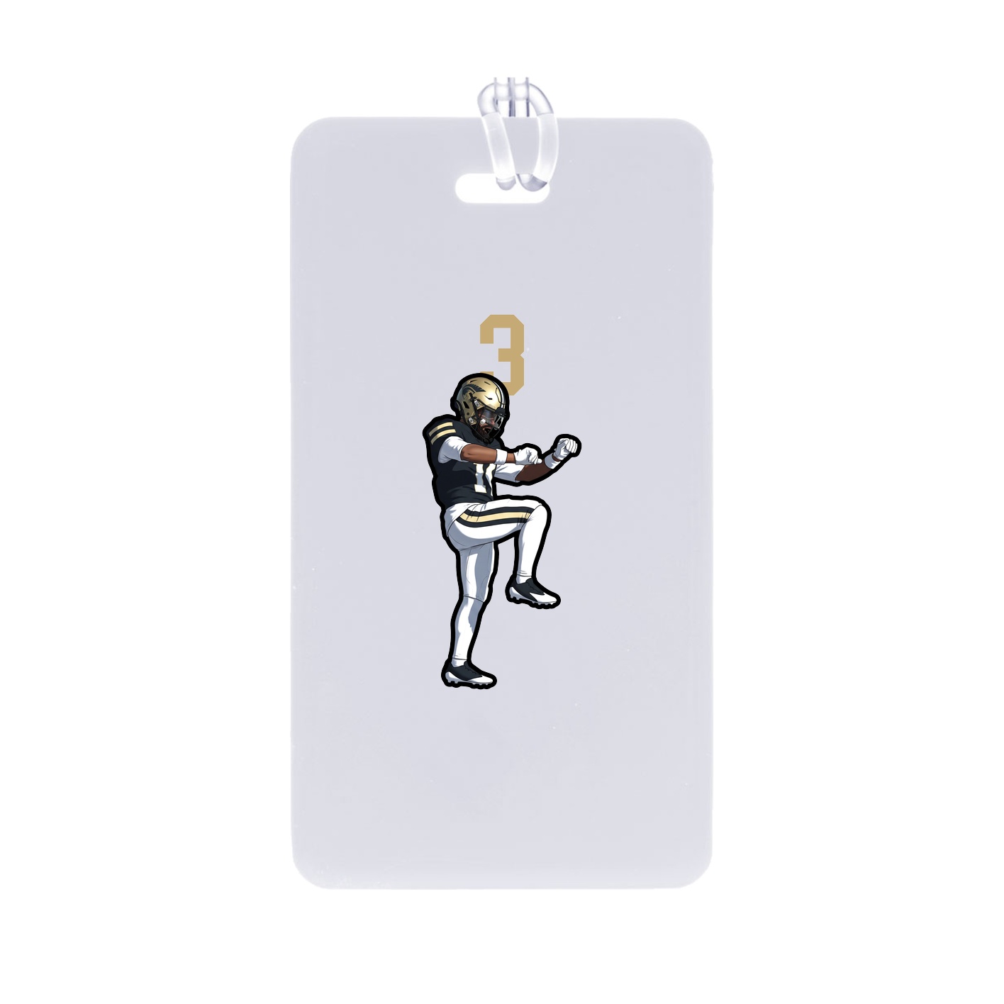Bag Tag — Number Top in Classic