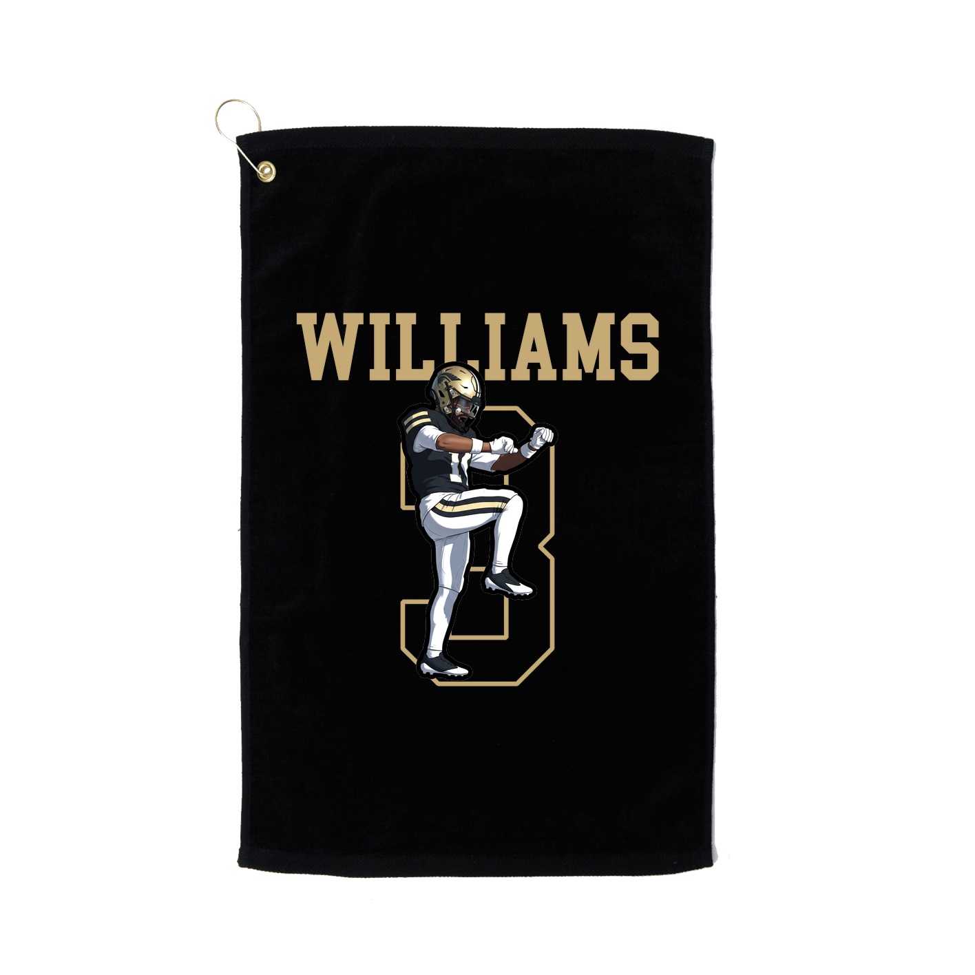 Golf Towel — Shirsey in Black