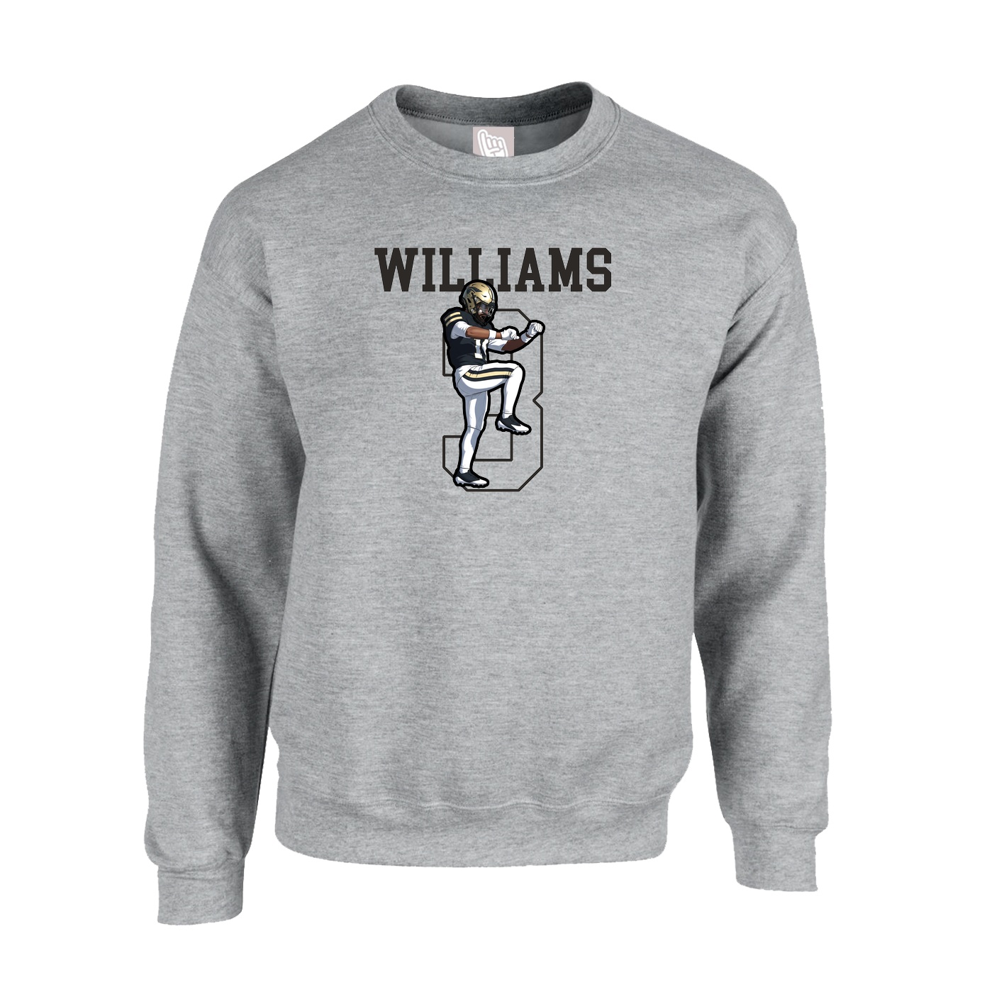 Fleece Crew — Shirsey in Grey