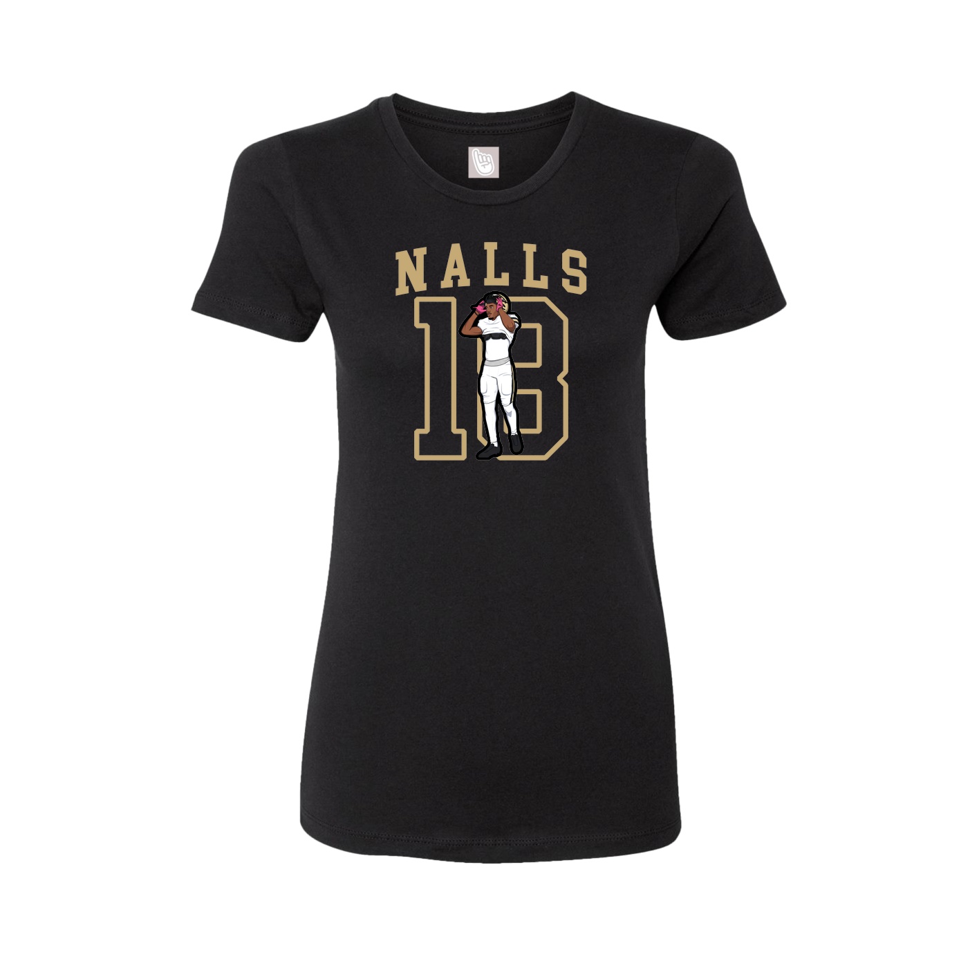 Fitted Women's Tee — Shirsey in Black