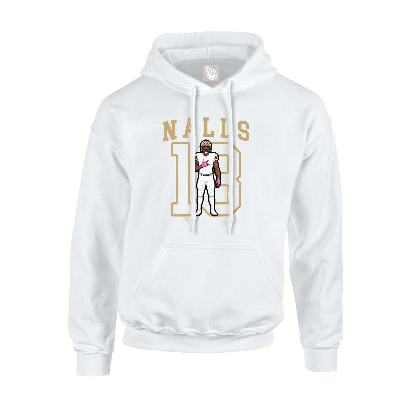 Hoodie — Shirsey in White