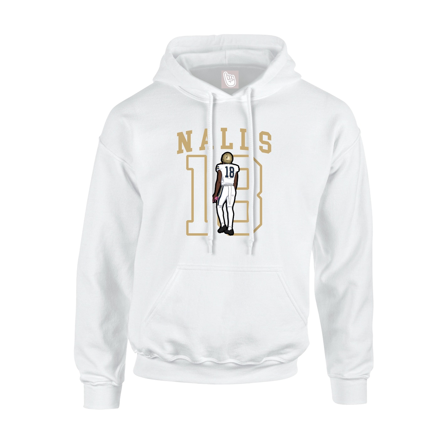 Youth Hoodie — Shirsey in White