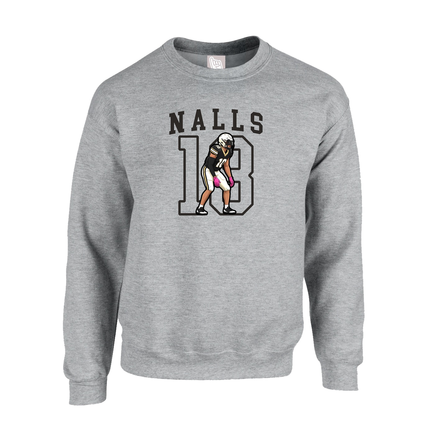 Fleece Crew — Shirsey in Grey