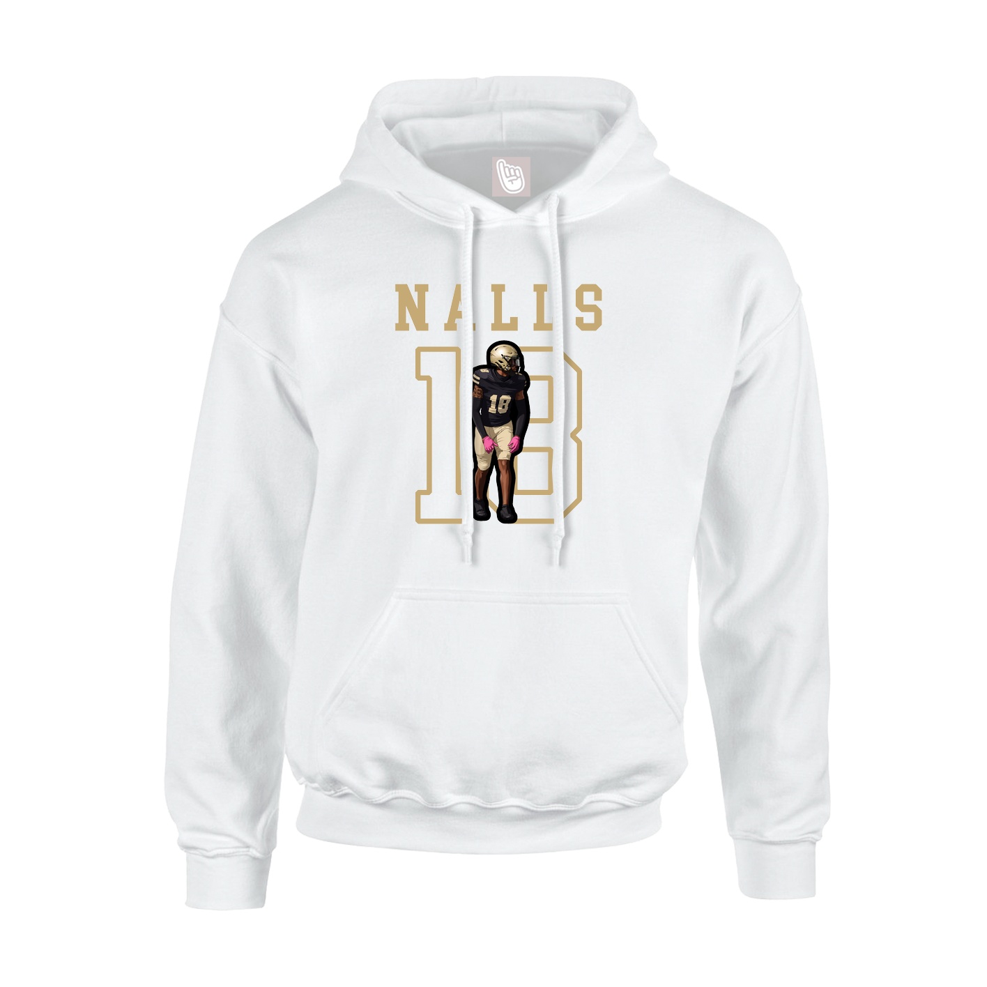 Youth Hoodie — Shirsey in White