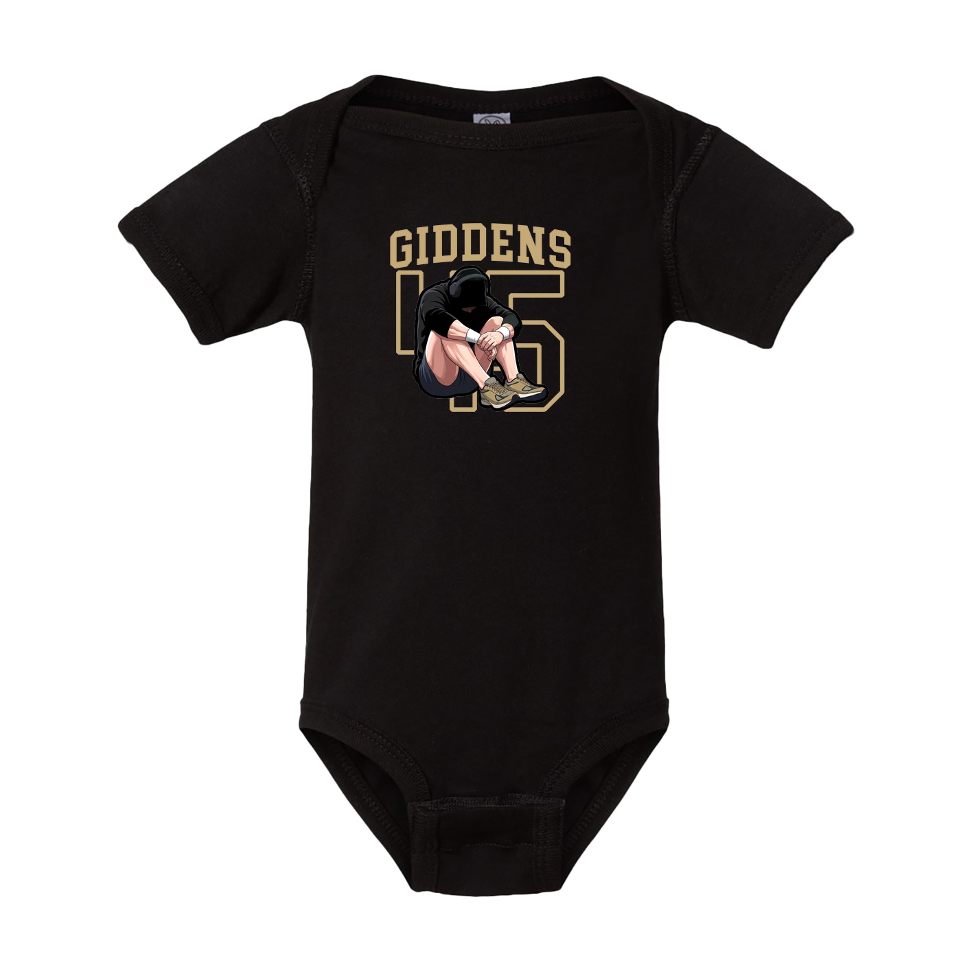 Baby Onesie — Shirsey in Black