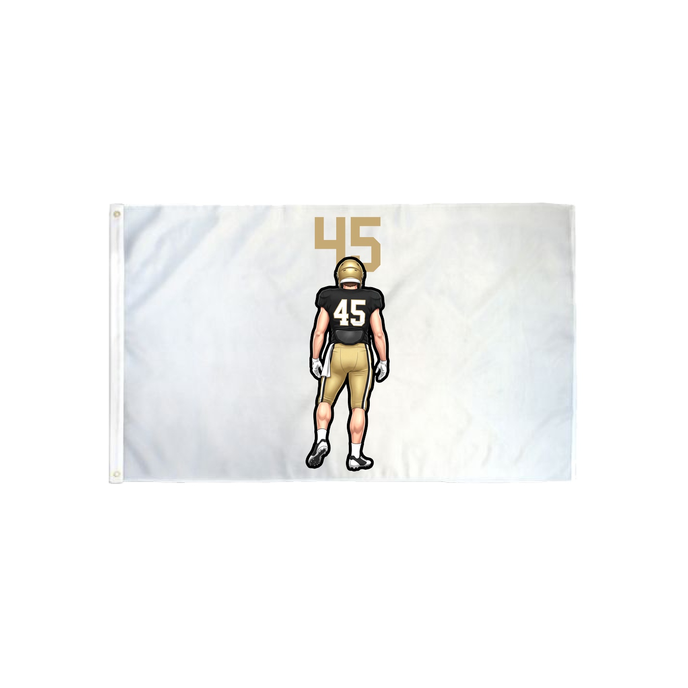 3x5 Flag — Number Top in Classic