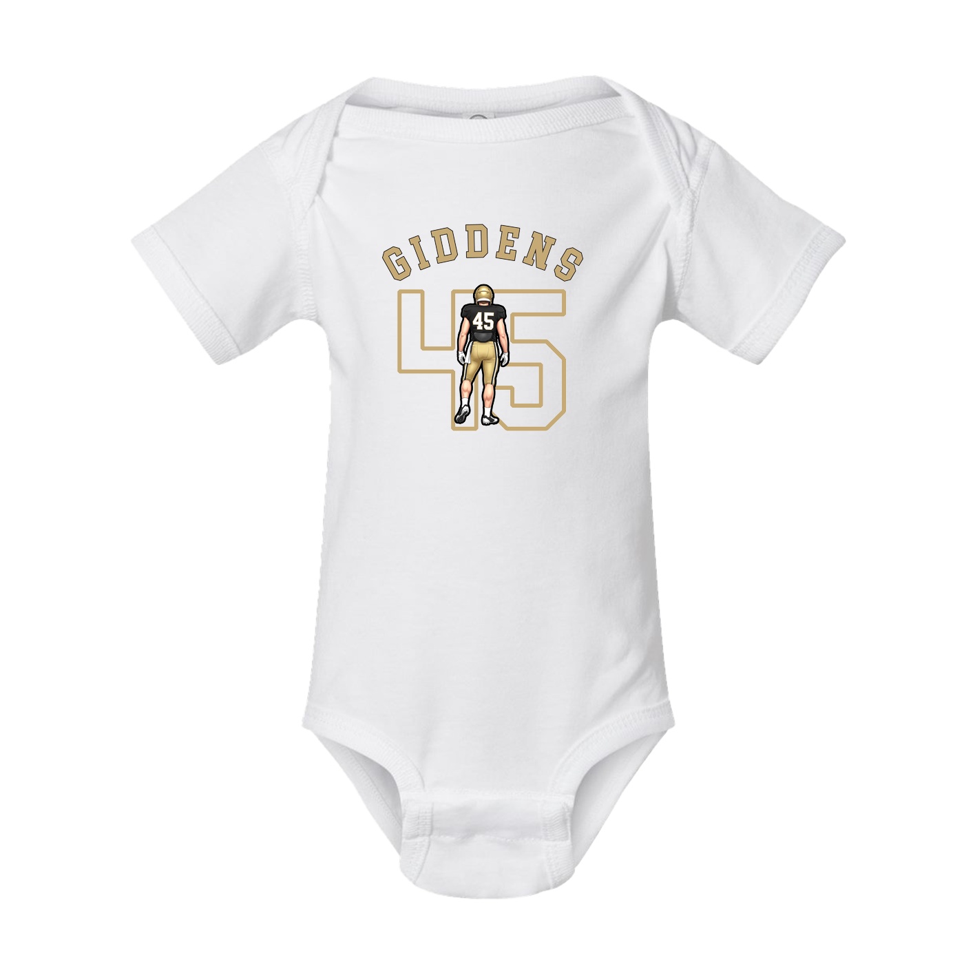 Baby Onesie — Shirsey Arch in White