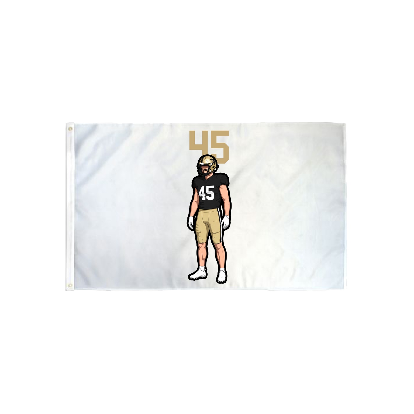 3x5 Flag — Number Top in Classic