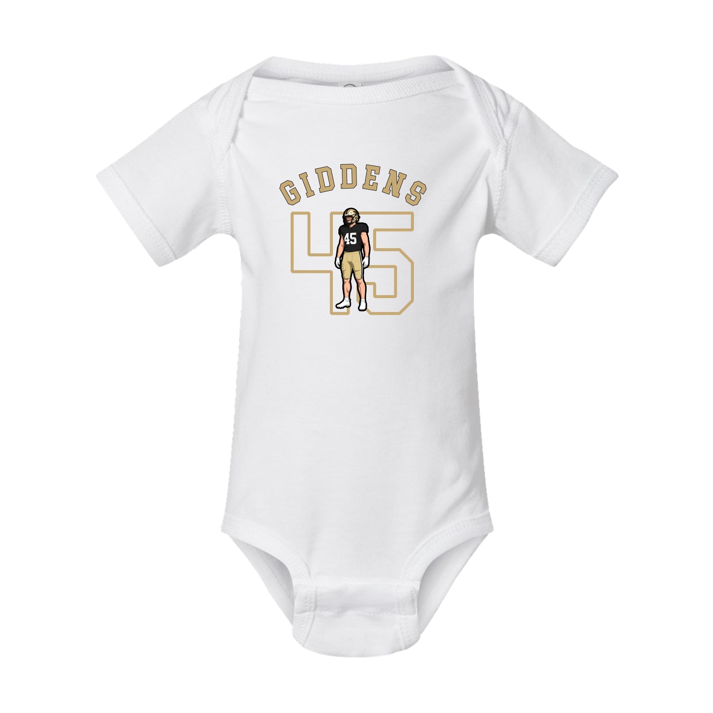 Baby Onesie — Shirsey Arch in White