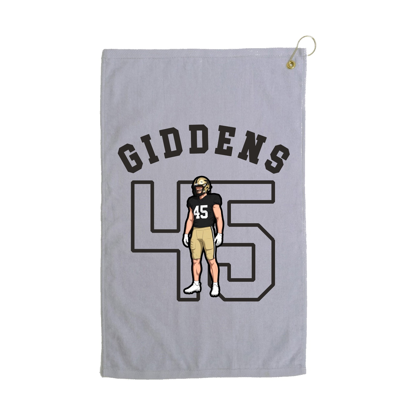 Golf Towel — Shirsey Arch in Grey