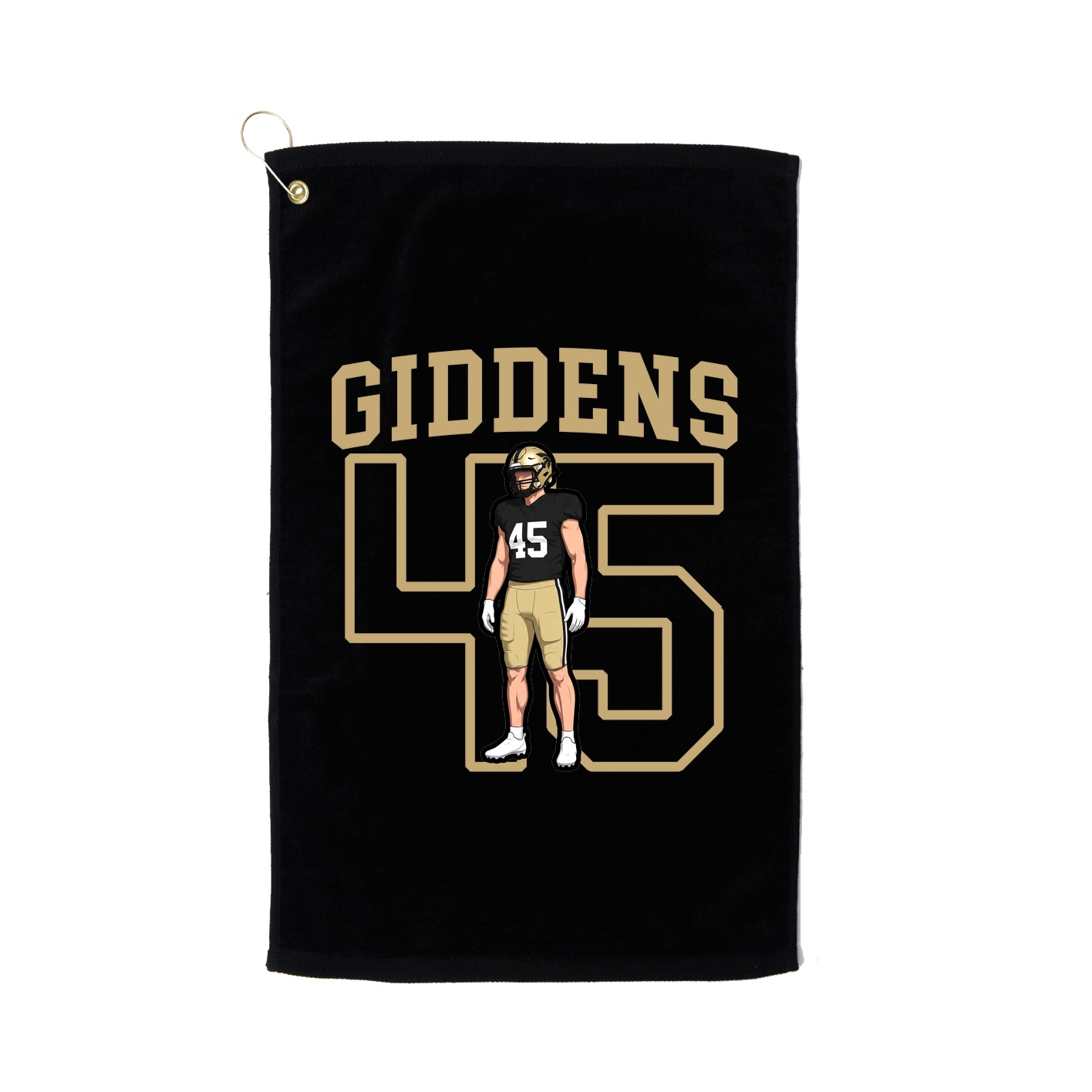 Golf Towel — Shirsey in Black