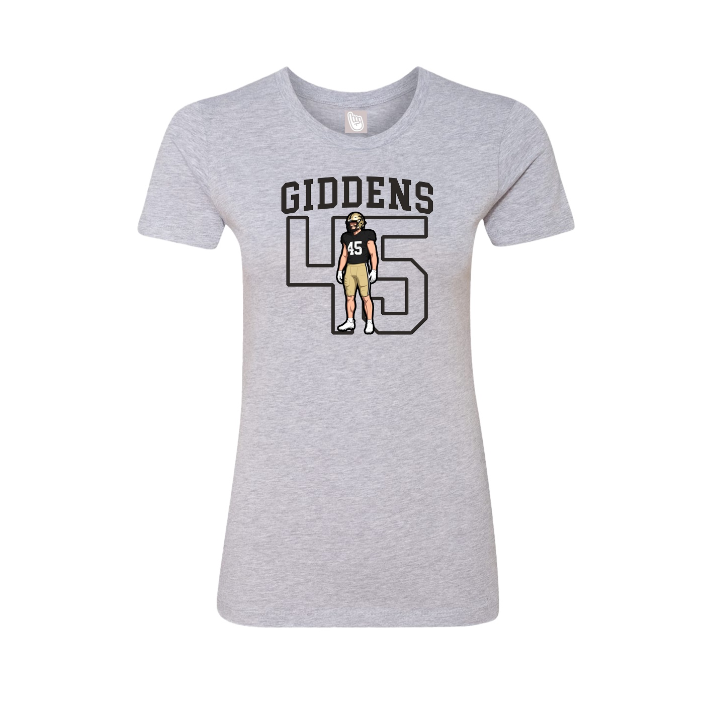 Fitted Women's Tee — Shirsey in Grey