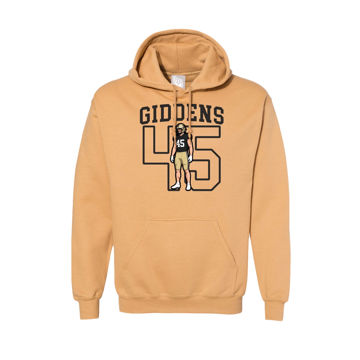 Hoodie — Shirsey in Vegas Gold
