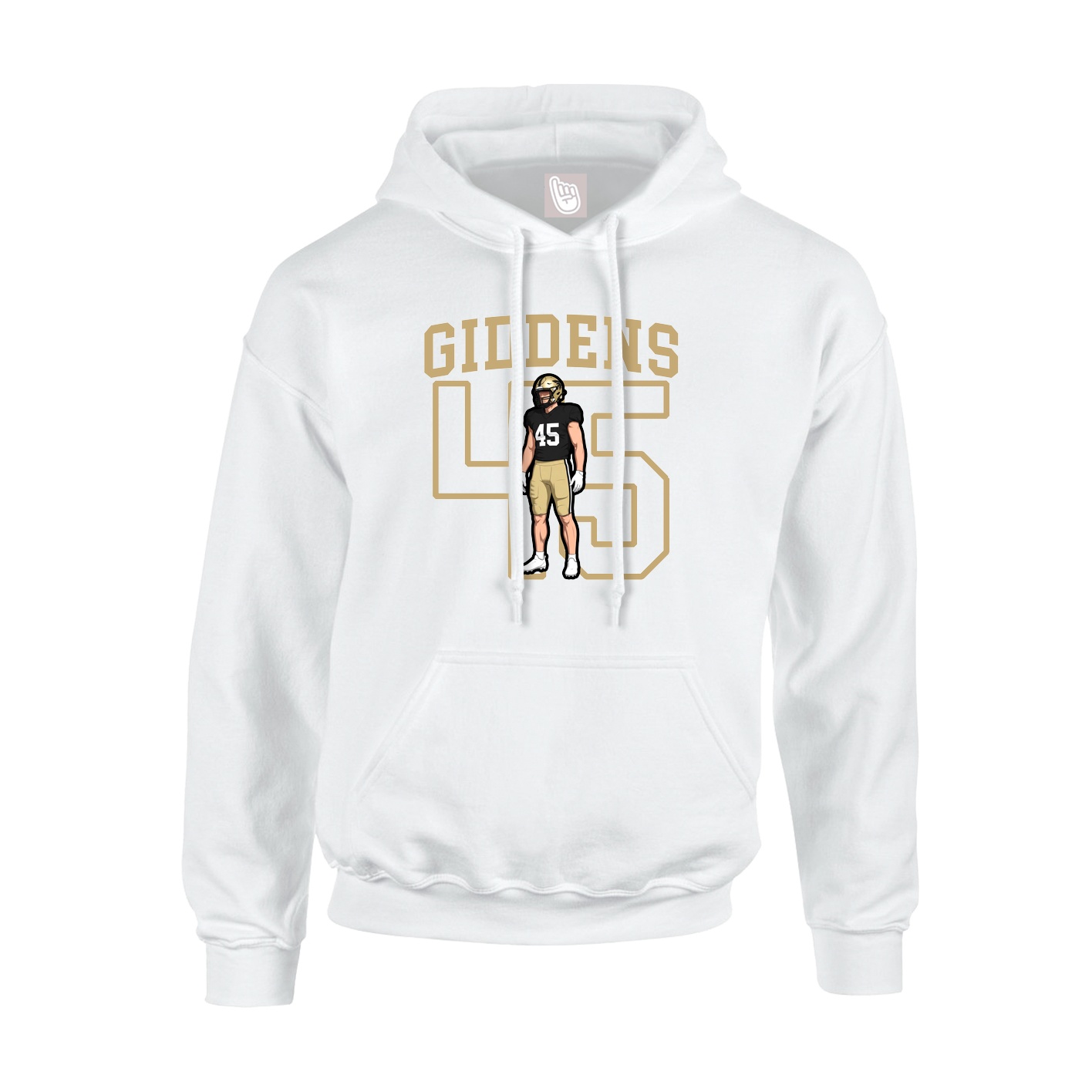 Youth Hoodie — Shirsey in White