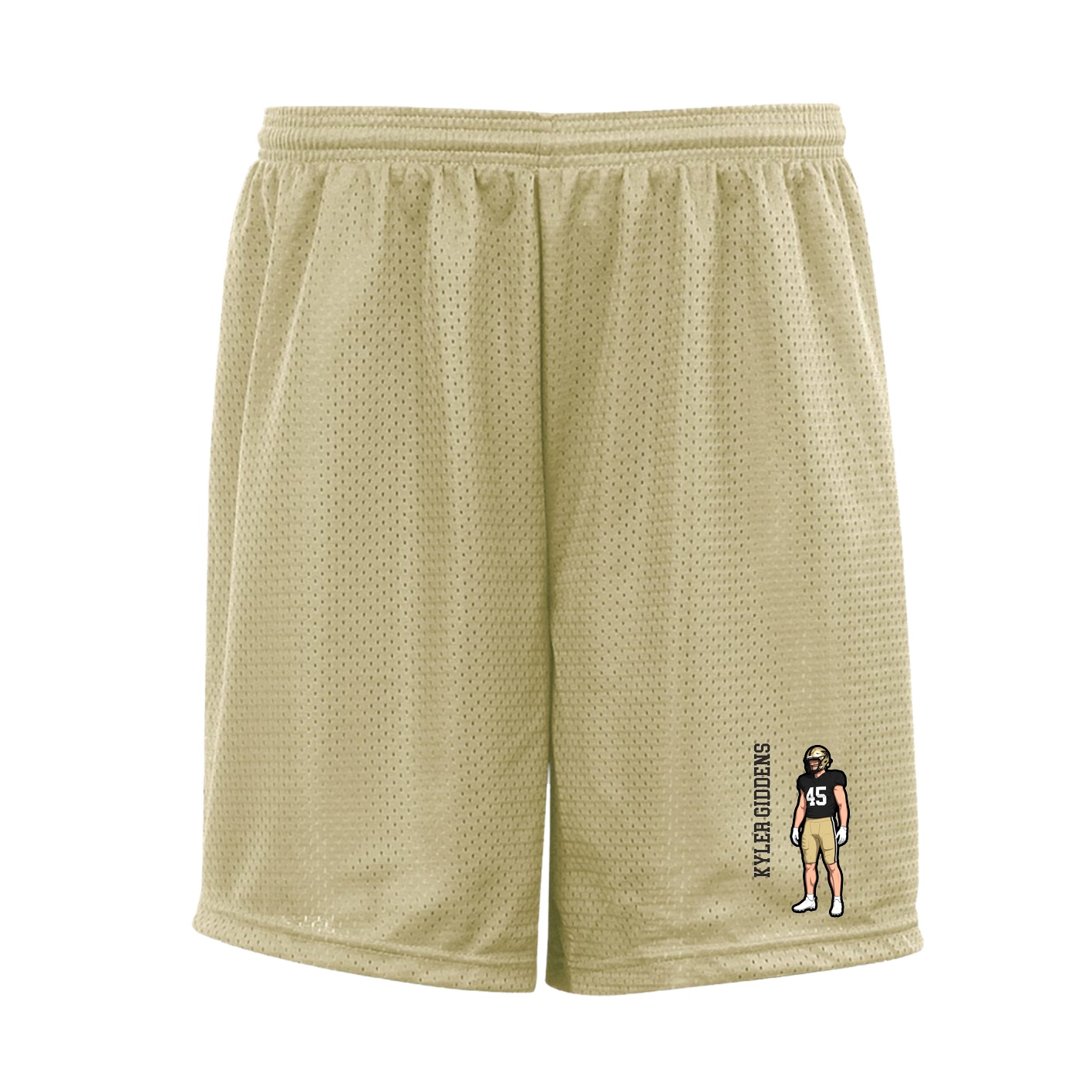 Shorts — Name Vertical in Vegas Gold