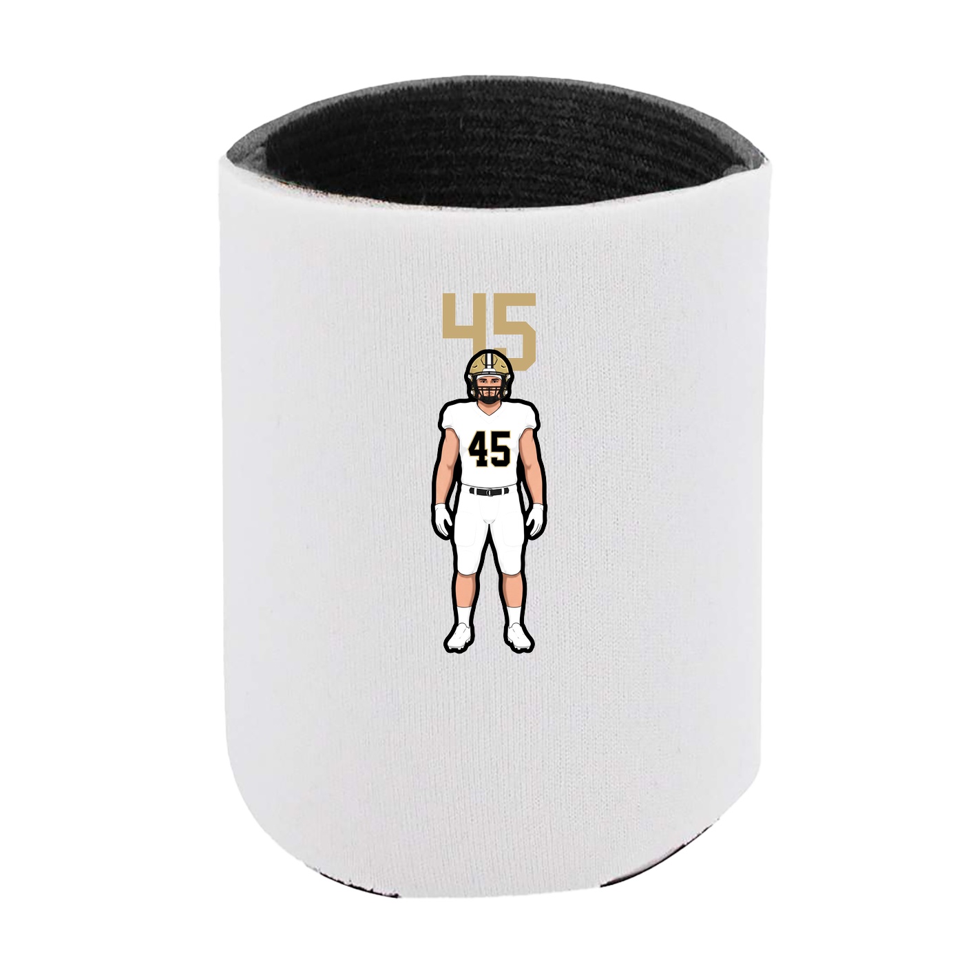 Can Holder — Number Top in White