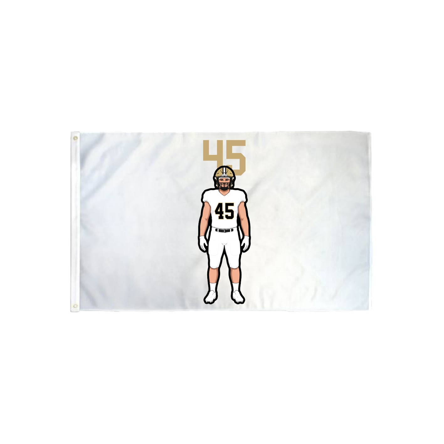 3x5 Flag — Number Top in Classic