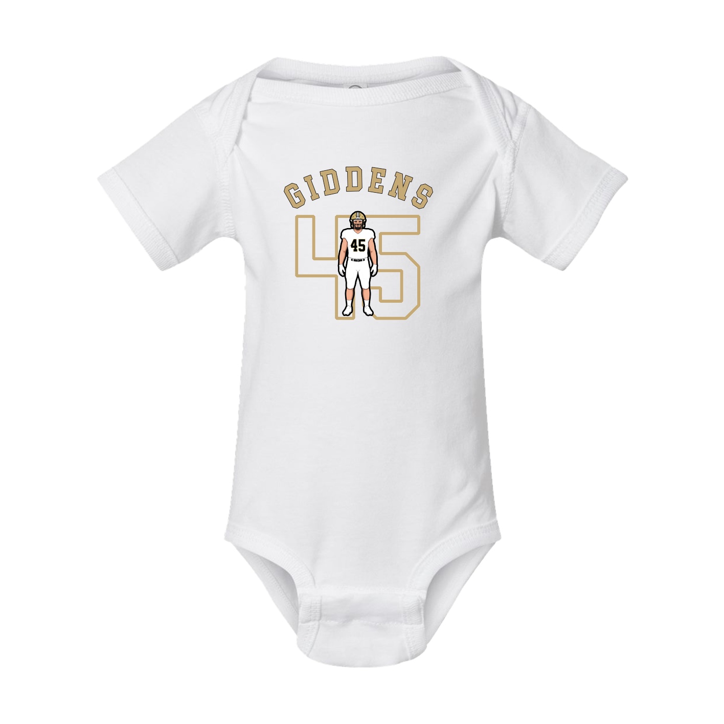 Baby Onesie — Shirsey Arch in White