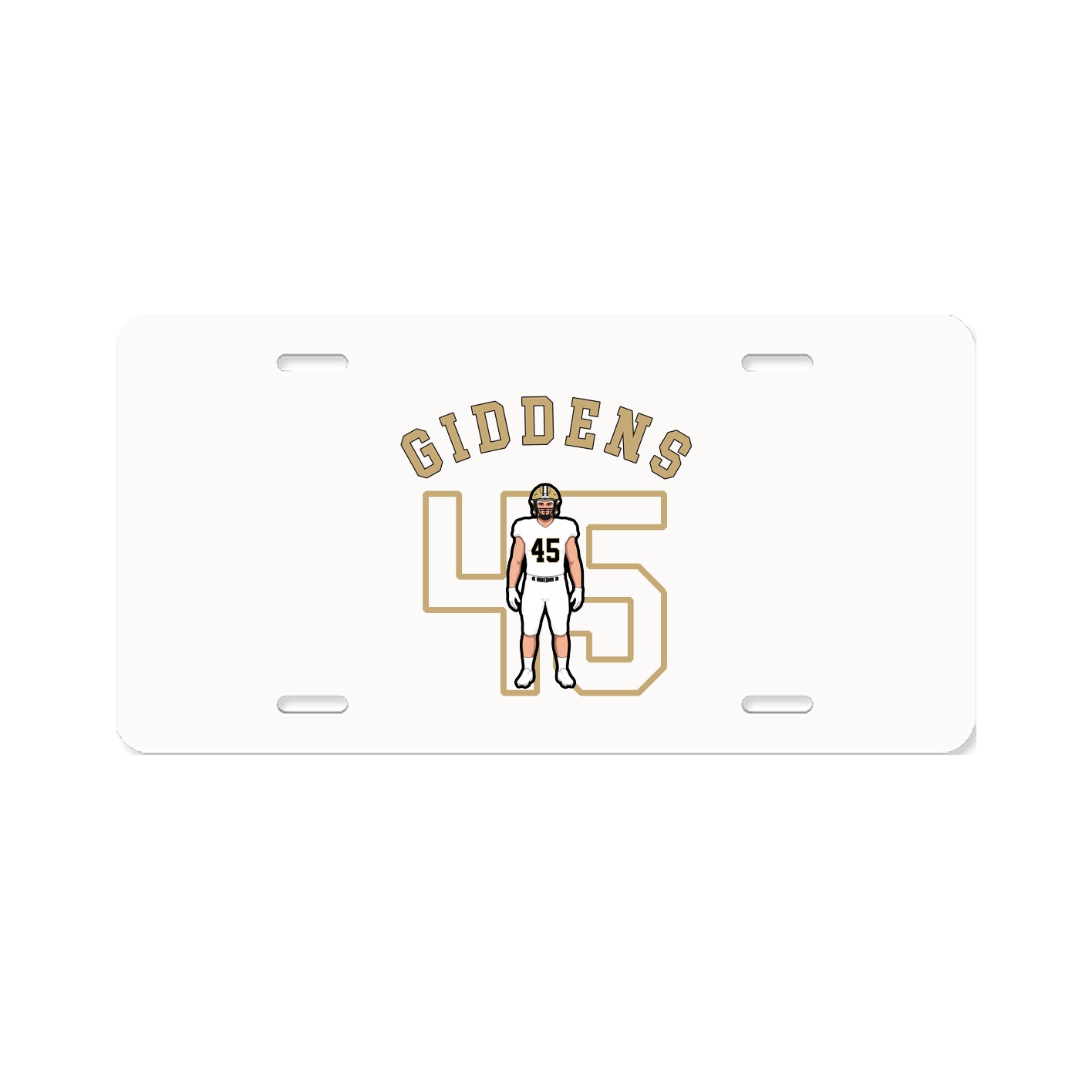 License Plate — Shirsey Arch in Classic
