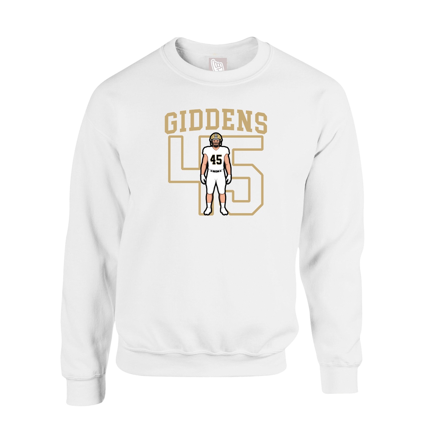 Fleece Crew — Shirsey in White