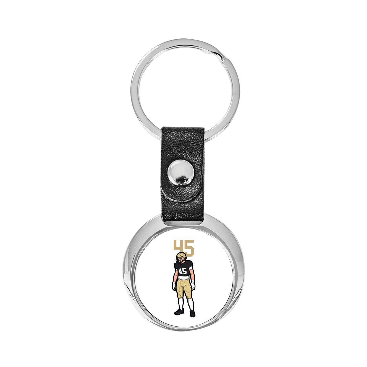 Key Chain — Number Top in Classic
