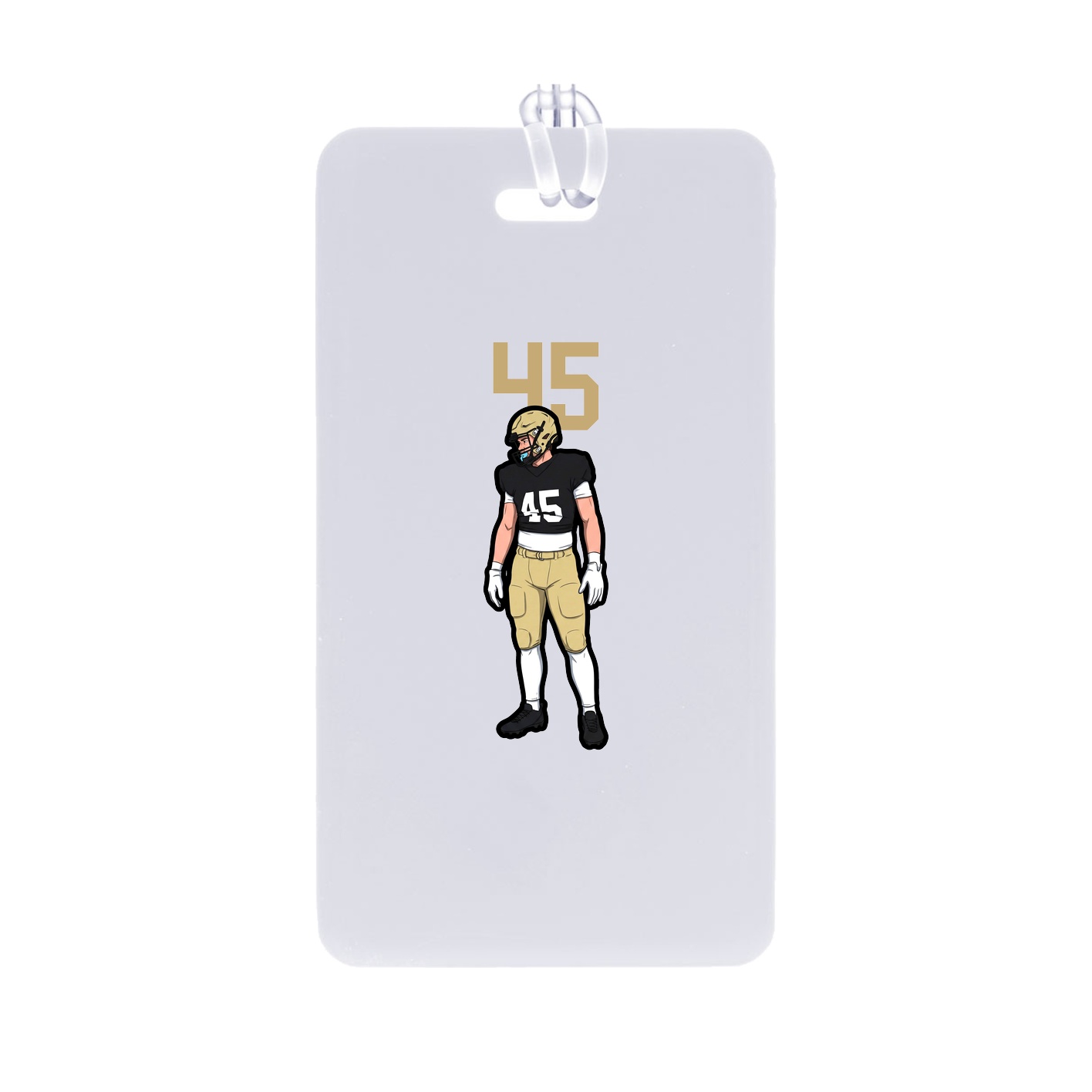 Bag Tag — Number Top in Classic