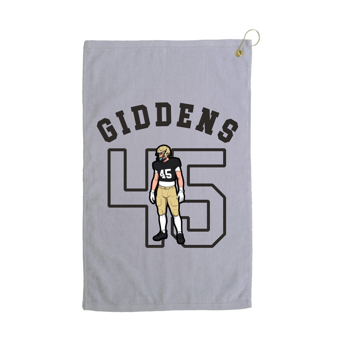 Golf Towel — Shirsey Arch in Grey